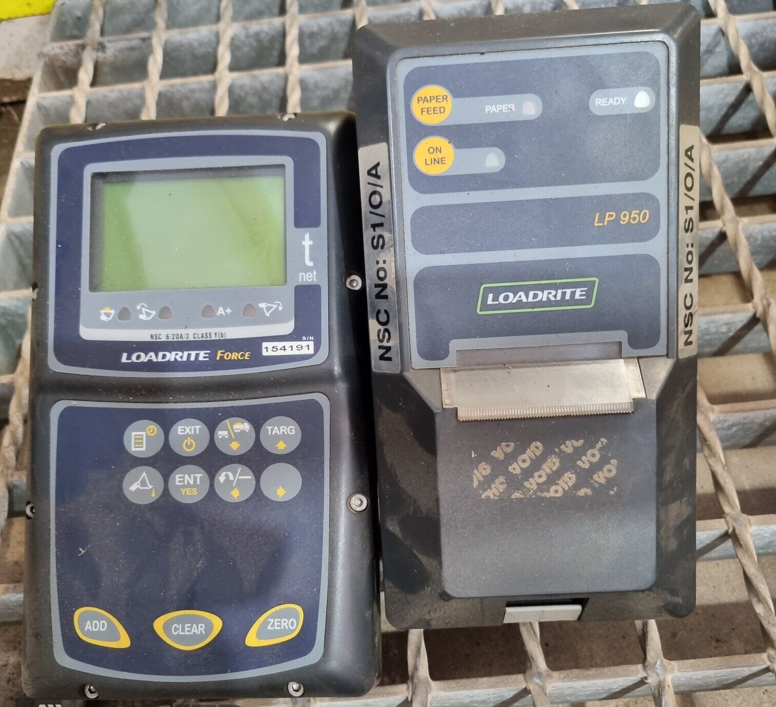 LOADRITE MONITOR & PARTS