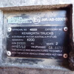 2012 KENWORTH K200 6X4 PRIME MOVER