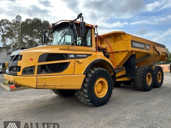 2017 VOLVO A30G ARTICULATED DUMP TRUCK