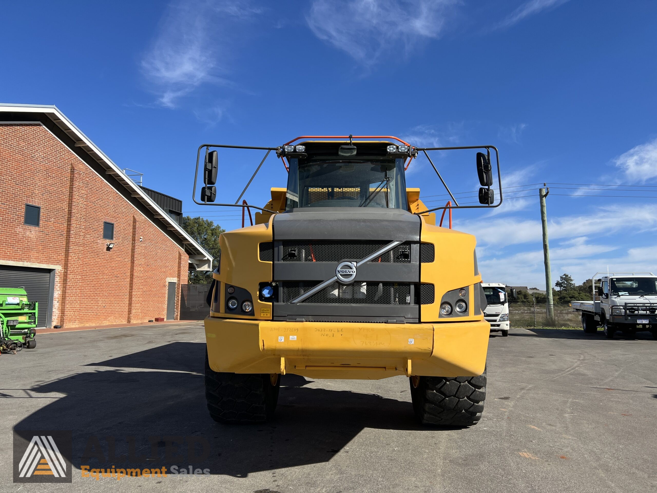 2020 VOLVO A40G ARTICULATED DUMP TRUCK