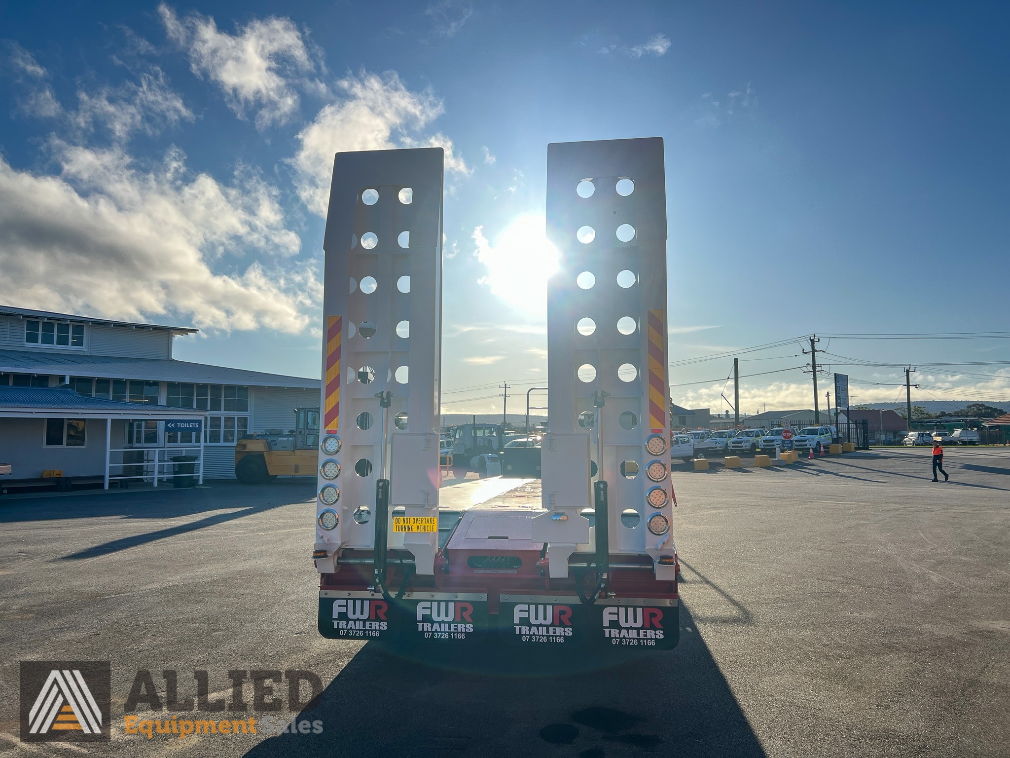 2024 FWR TRI AXLE DROP DECK – 3.5m WIDENER