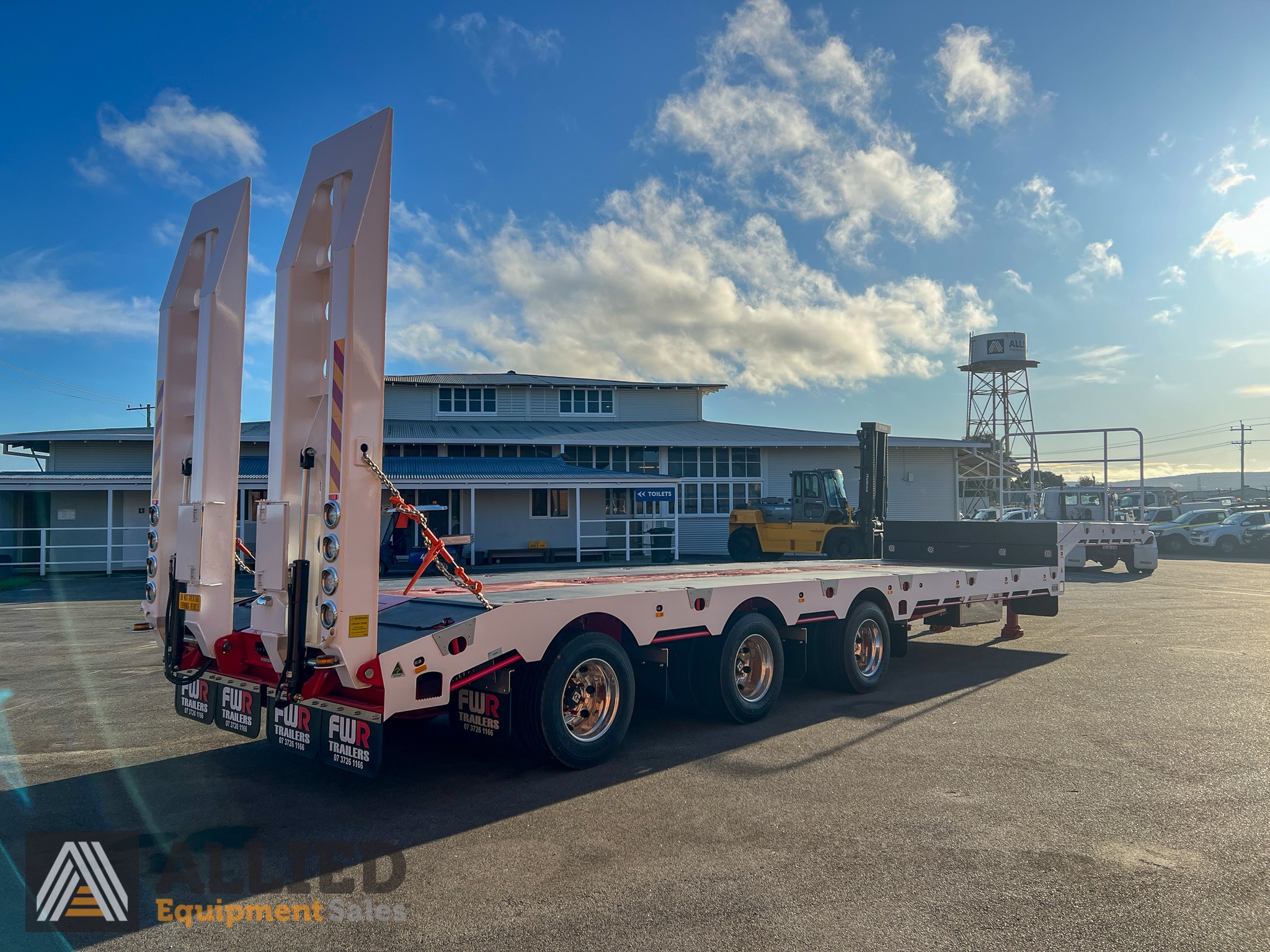 2024 FWR TRI AXLE DROP DECK – 3.5m WIDENER