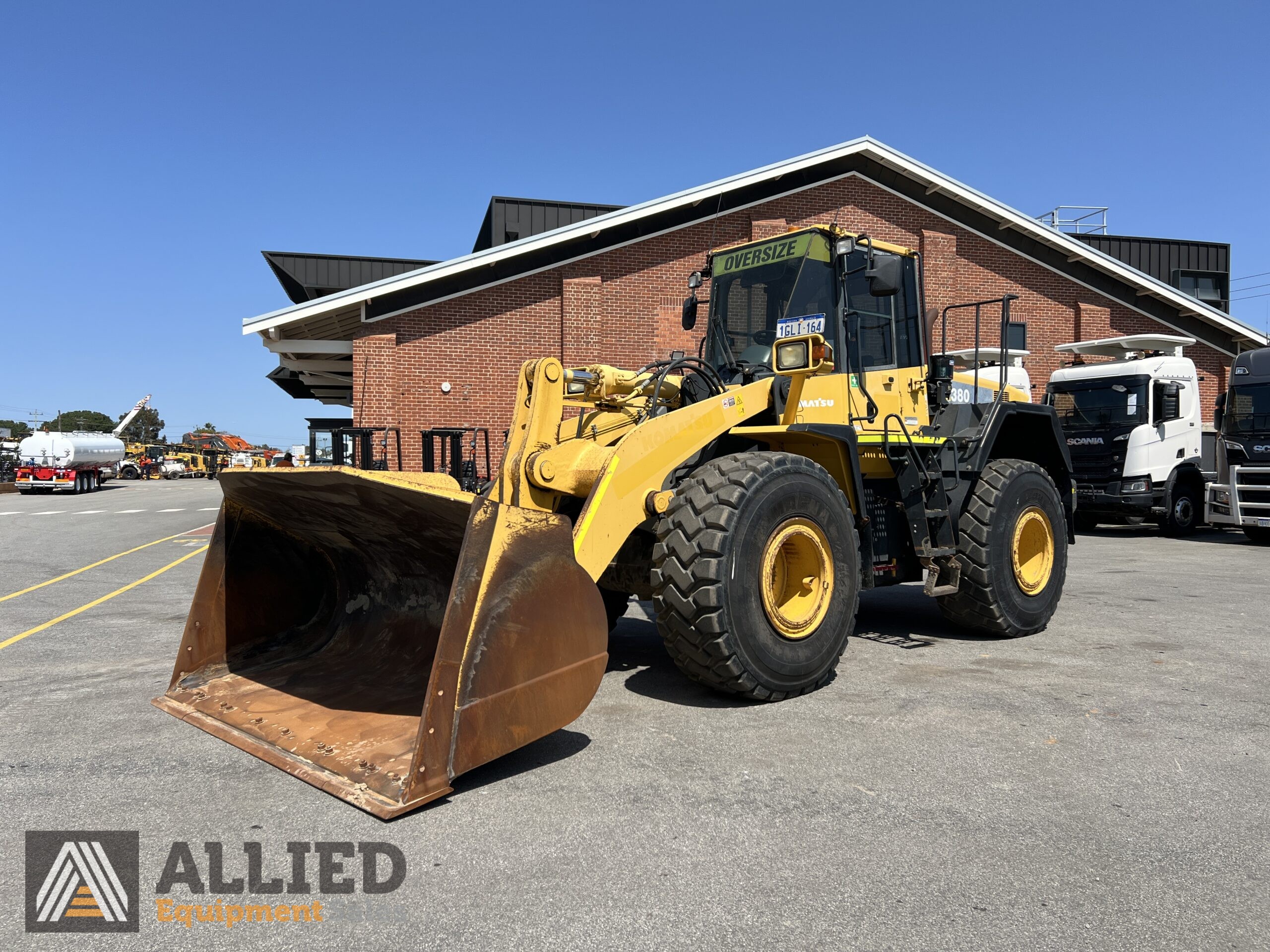 2014 KOMATSU WA380-6 WHEEL LOADER