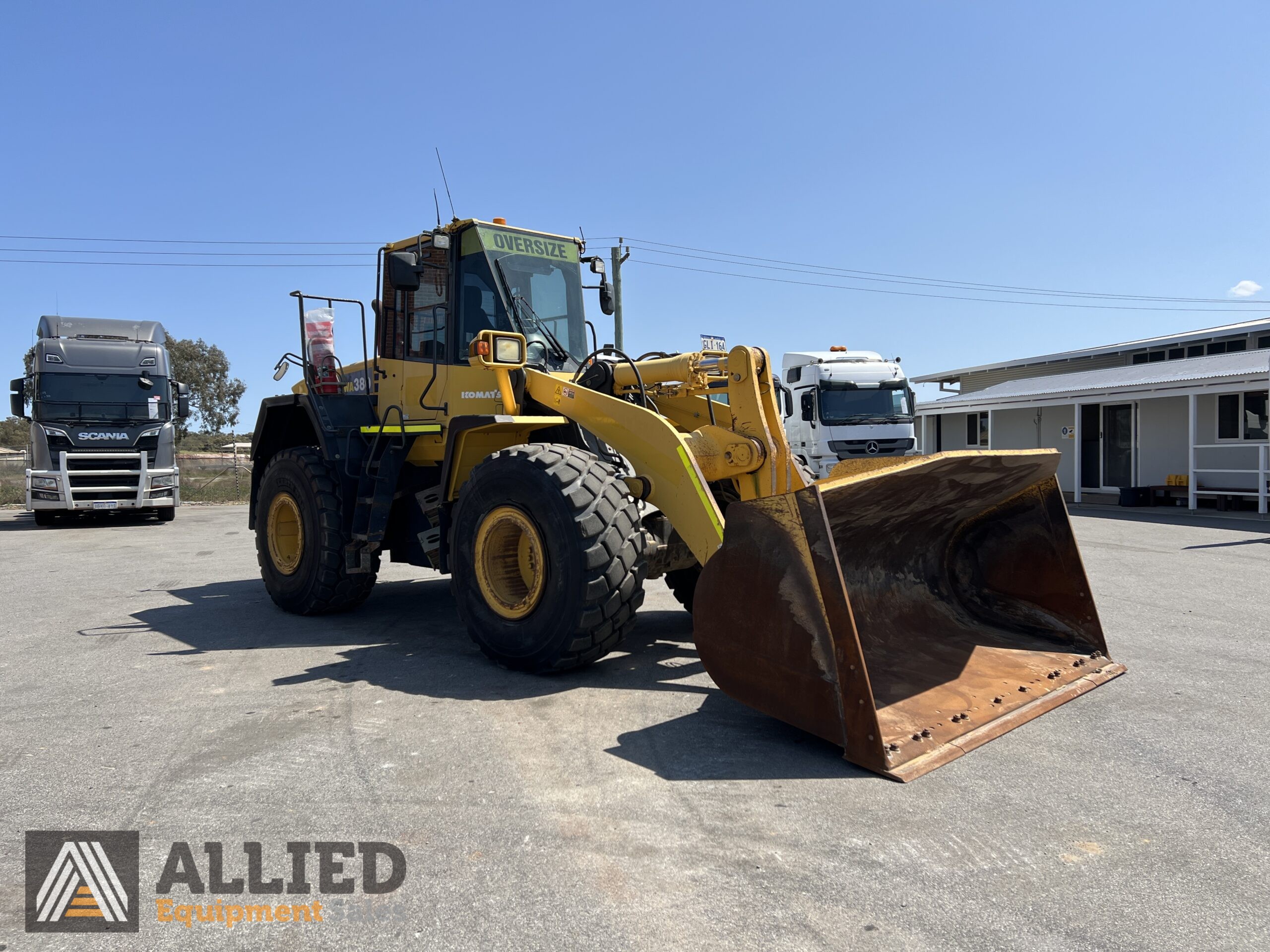 2014 KOMATSU WA380-6 WHEEL LOADER