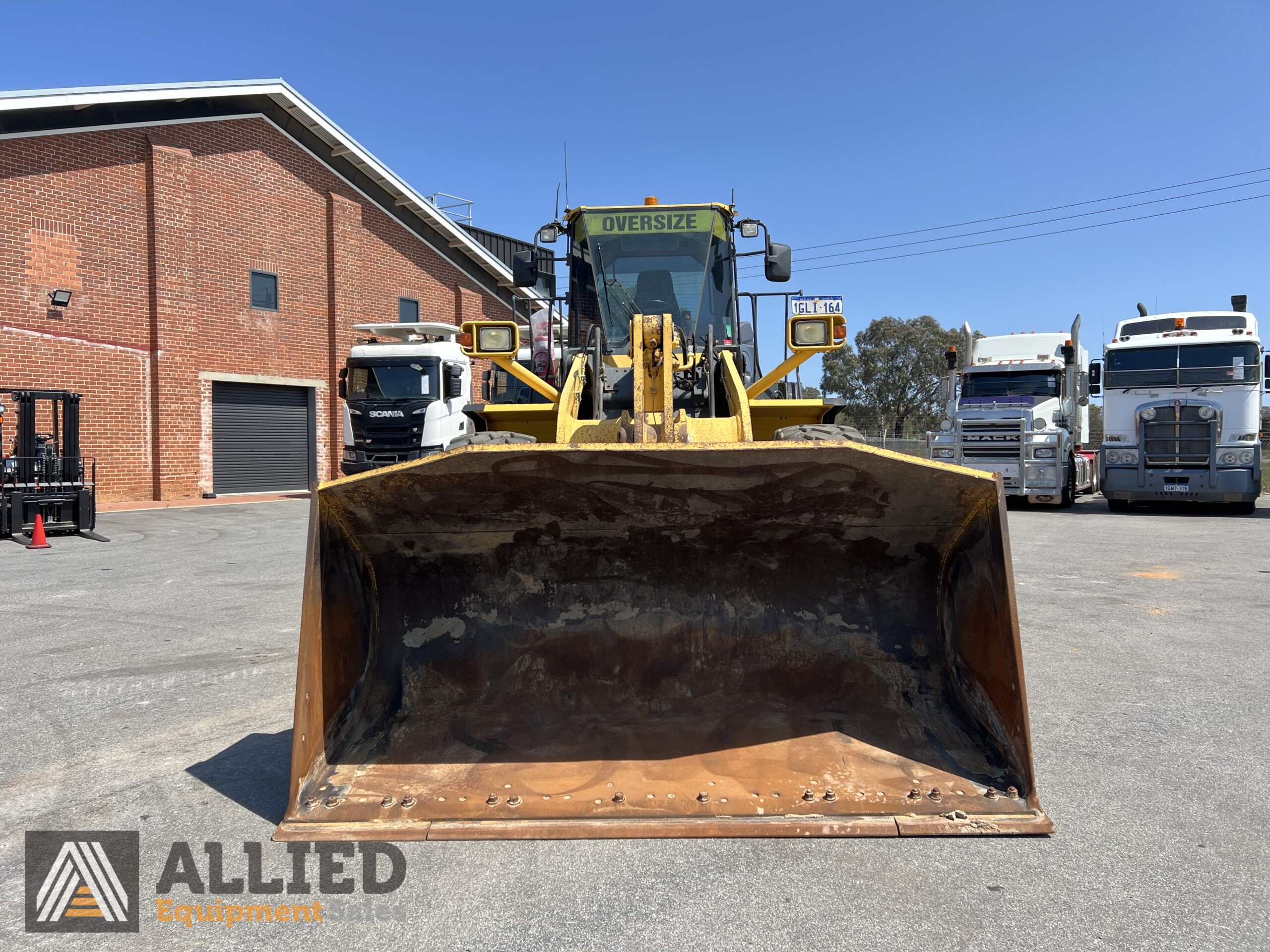 2014 KOMATSU WA380-6 WHEEL LOADER