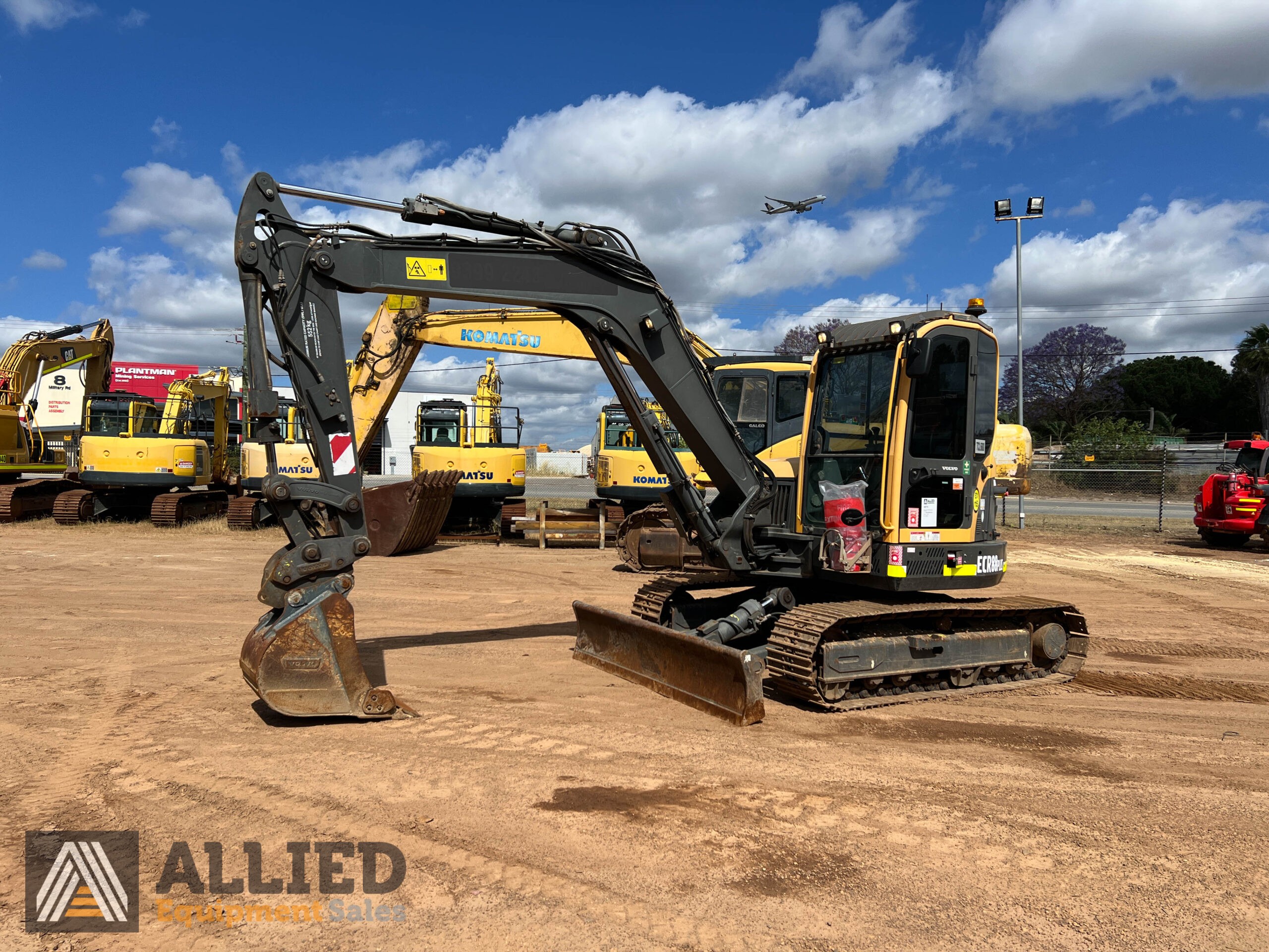 2018 VOLVO ECR88 HYDRAULIC EXCAVATOR