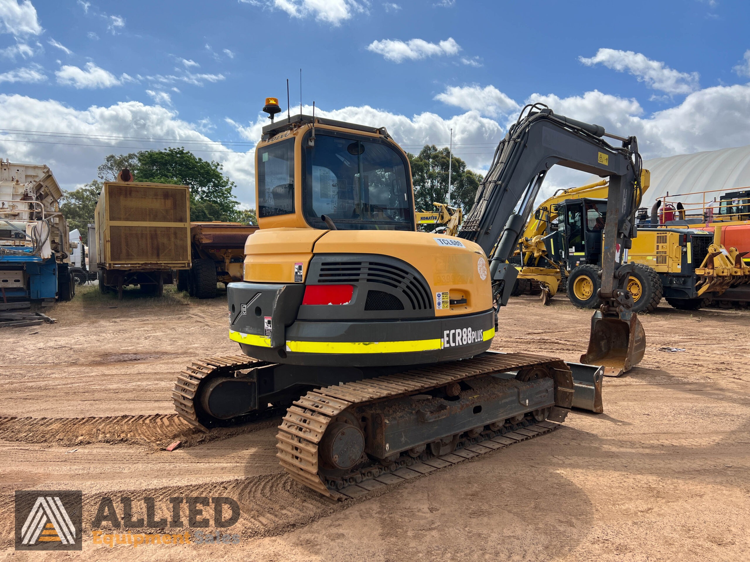 2018 VOLVO ECR88 HYDRAULIC EXCAVATOR