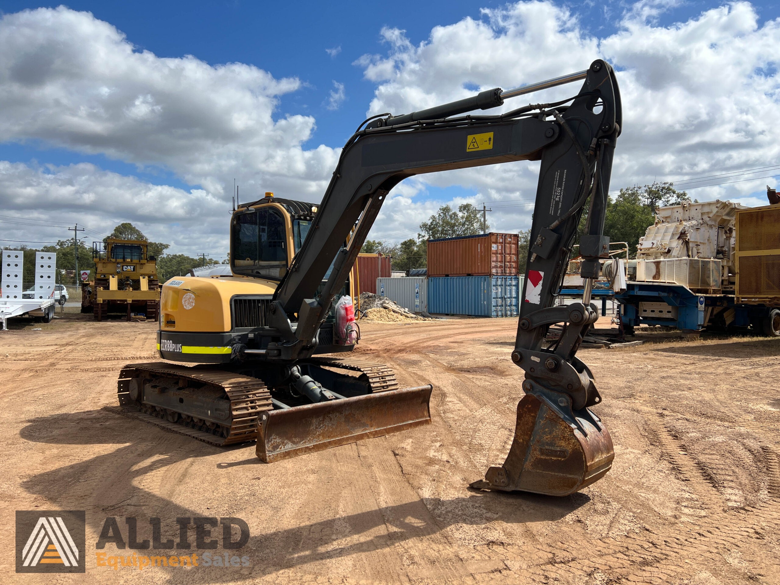 2018 VOLVO ECR88 HYDRAULIC EXCAVATOR