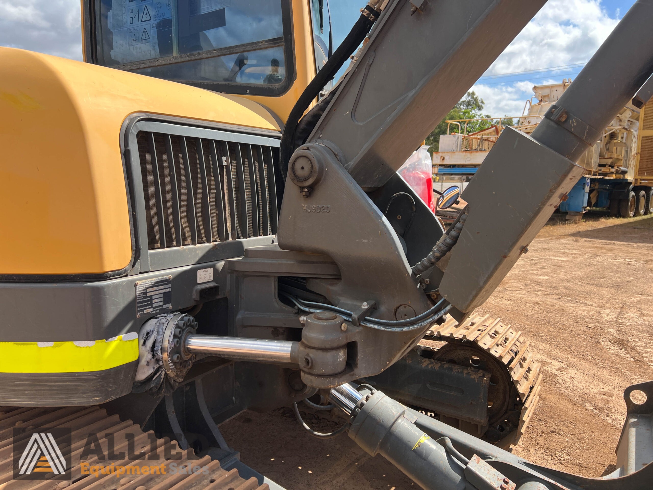 2018 VOLVO ECR88 HYDRAULIC EXCAVATOR