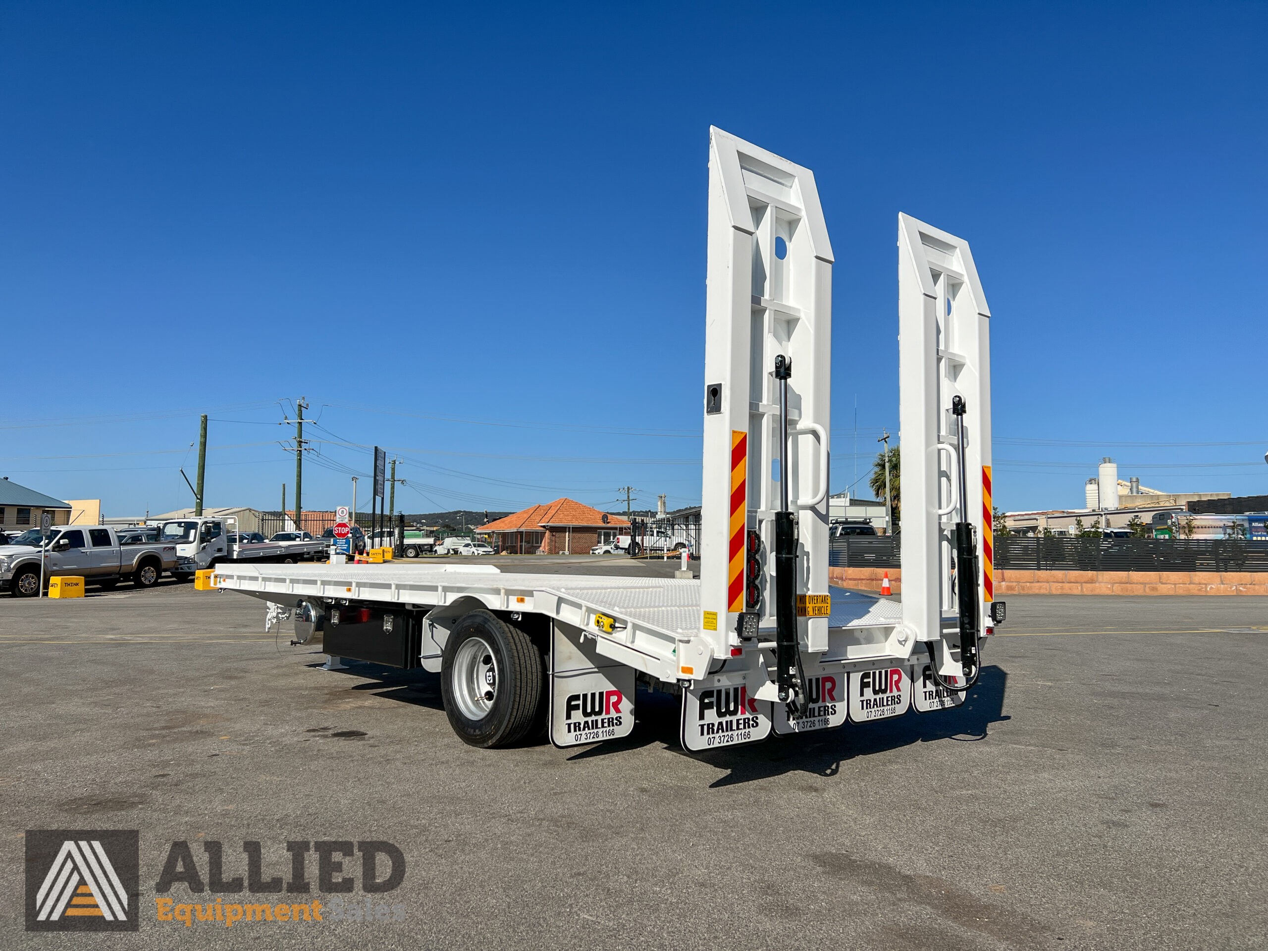 NEW 2024 FWR SINGLE AXLE TAG TRAILER – ALL HYDRAULIC