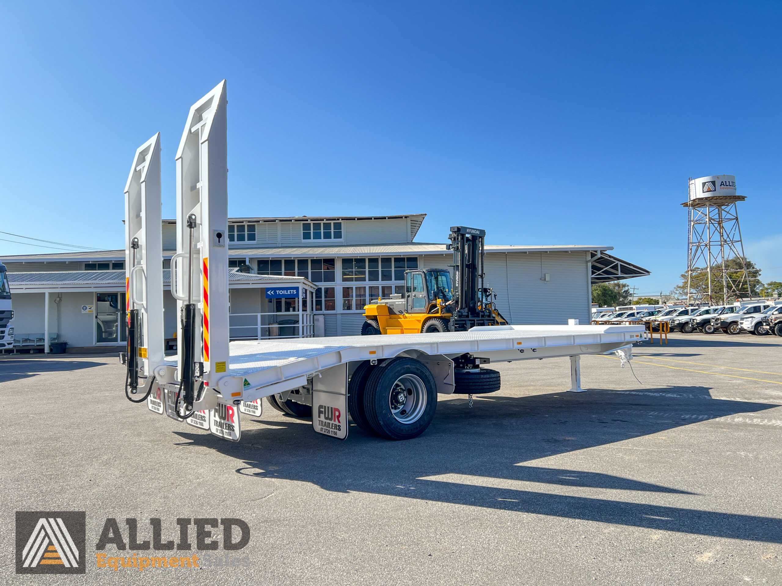 NEW 2024 FWR SINGLE AXLE TAG TRAILER – ALL HYDRAULIC