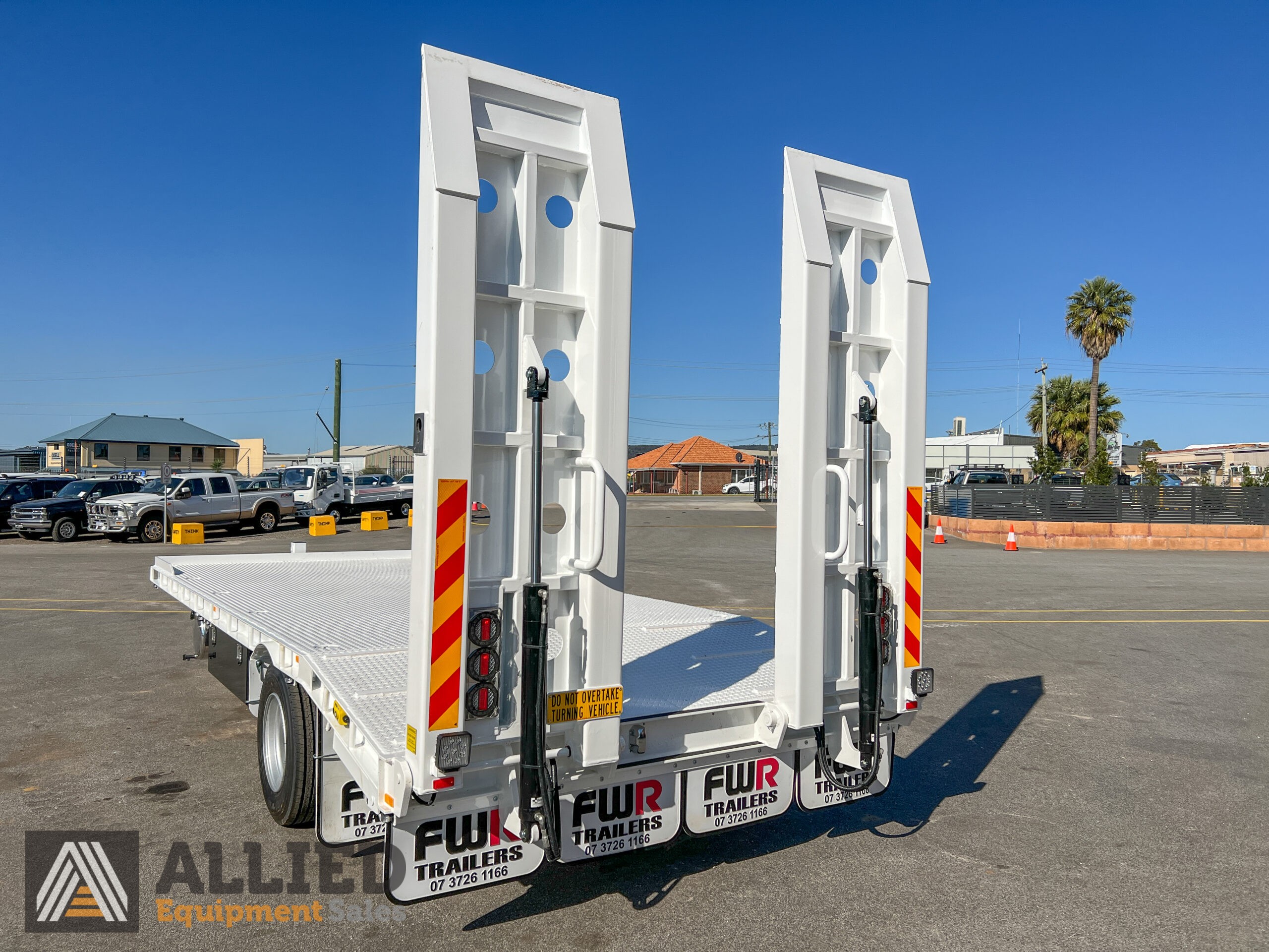 NEW 2024 FWR SINGLE AXLE TAG TRAILER – ALL HYDRAULIC