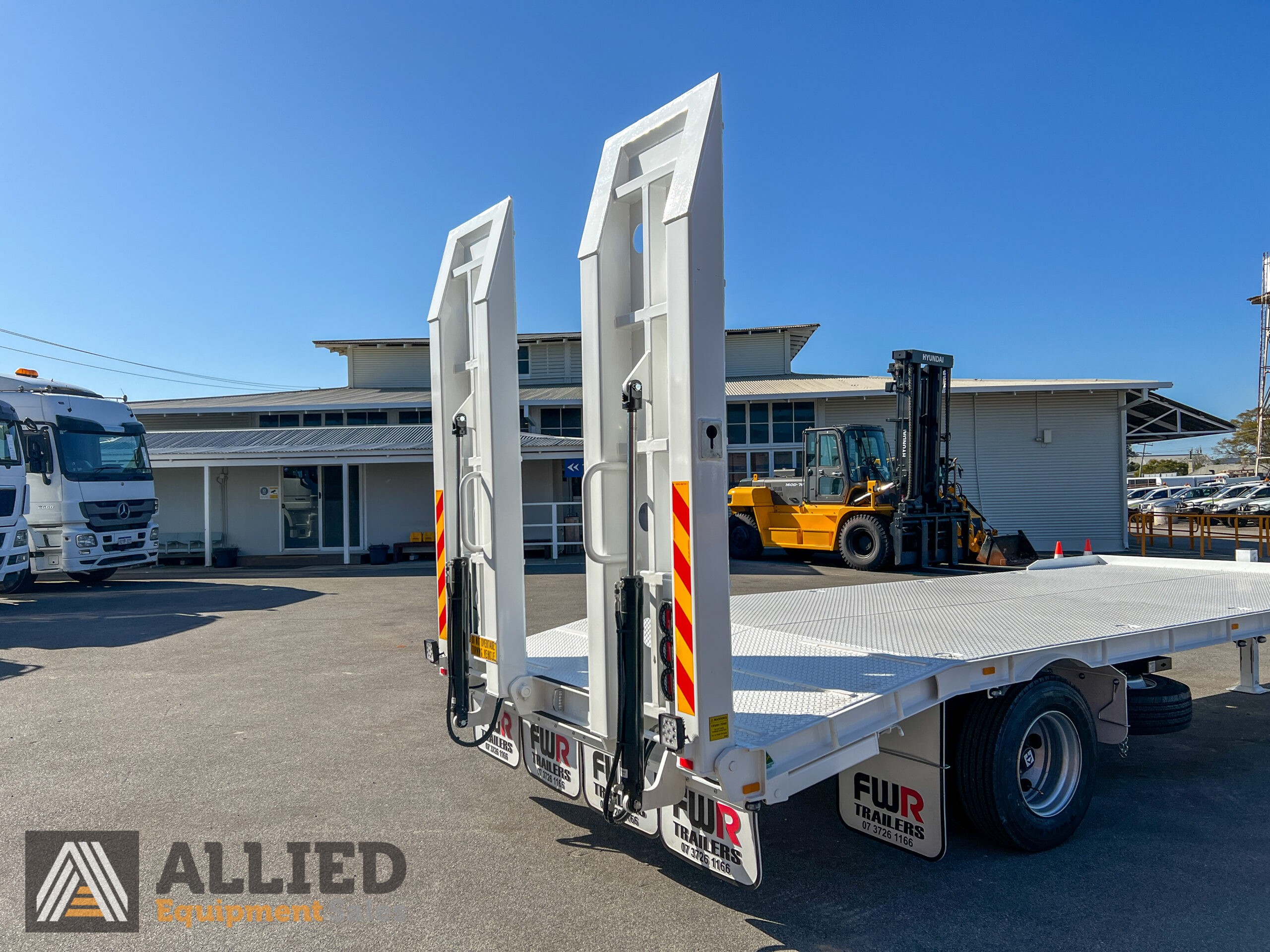 NEW 2024 FWR SINGLE AXLE TAG TRAILER – ALL HYDRAULIC