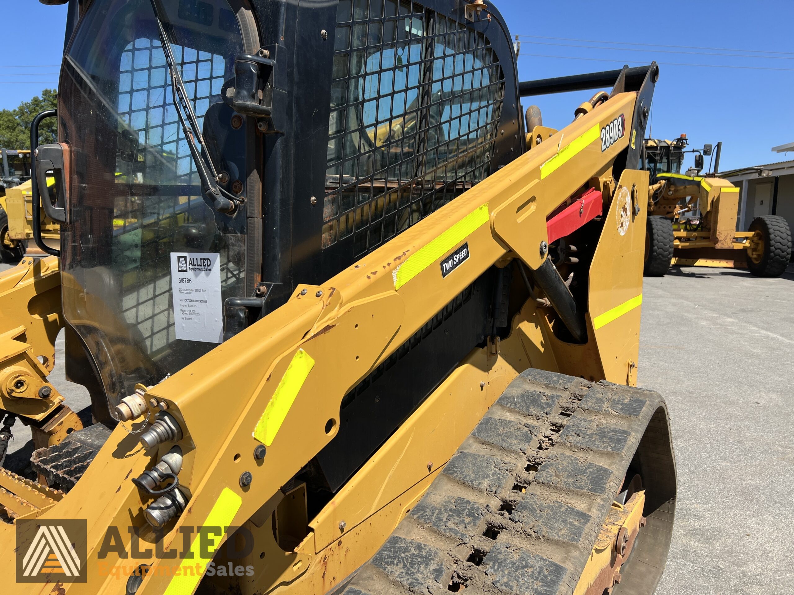 2021 CATERPILLAR 289D3 SKID STEER