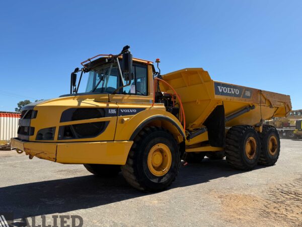 2017 VOLVO A30G ARTICULATED DUMP TRUCK