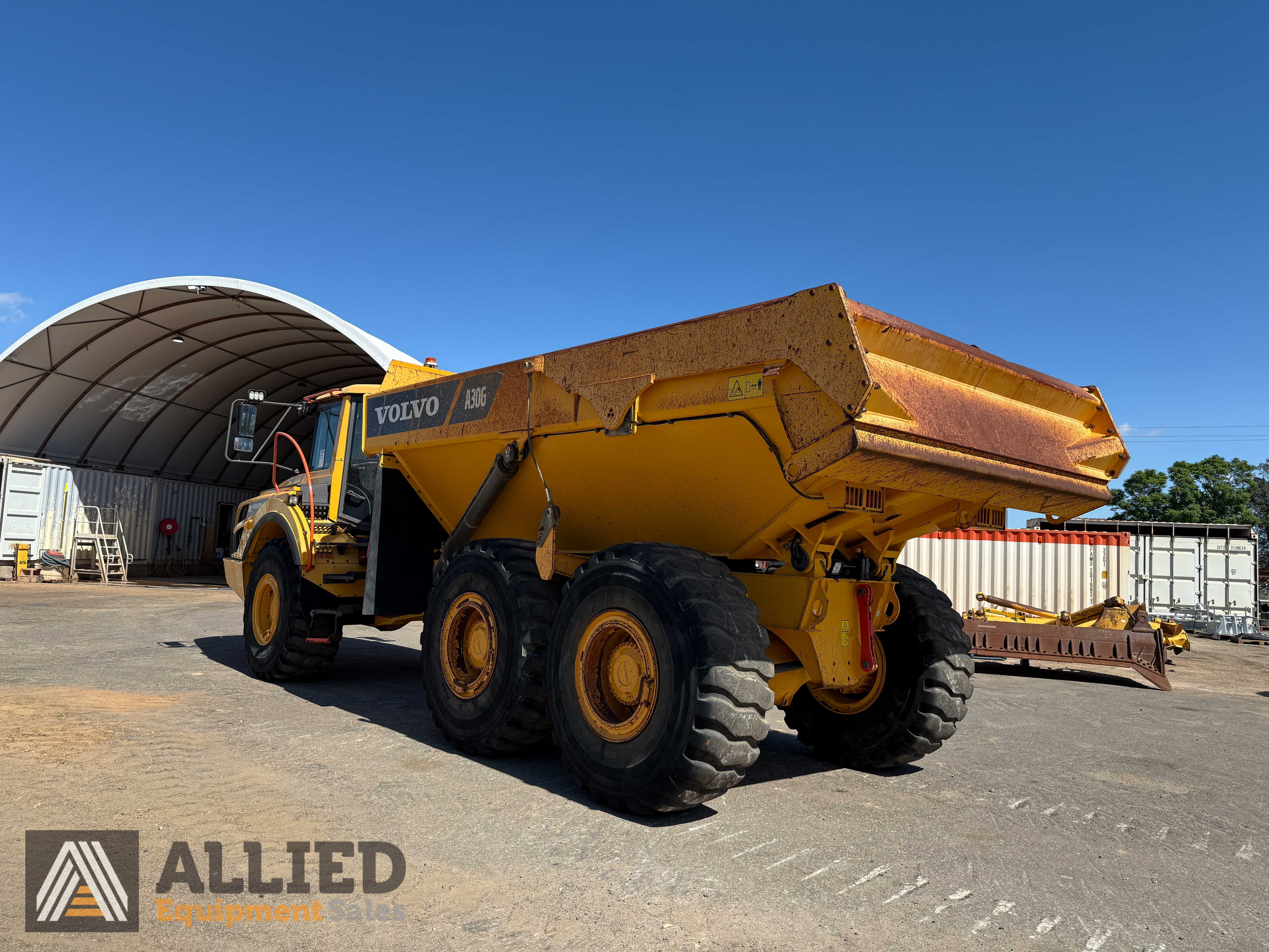 2017 VOLVO A30G ARTICULATED DUMP TRUCK