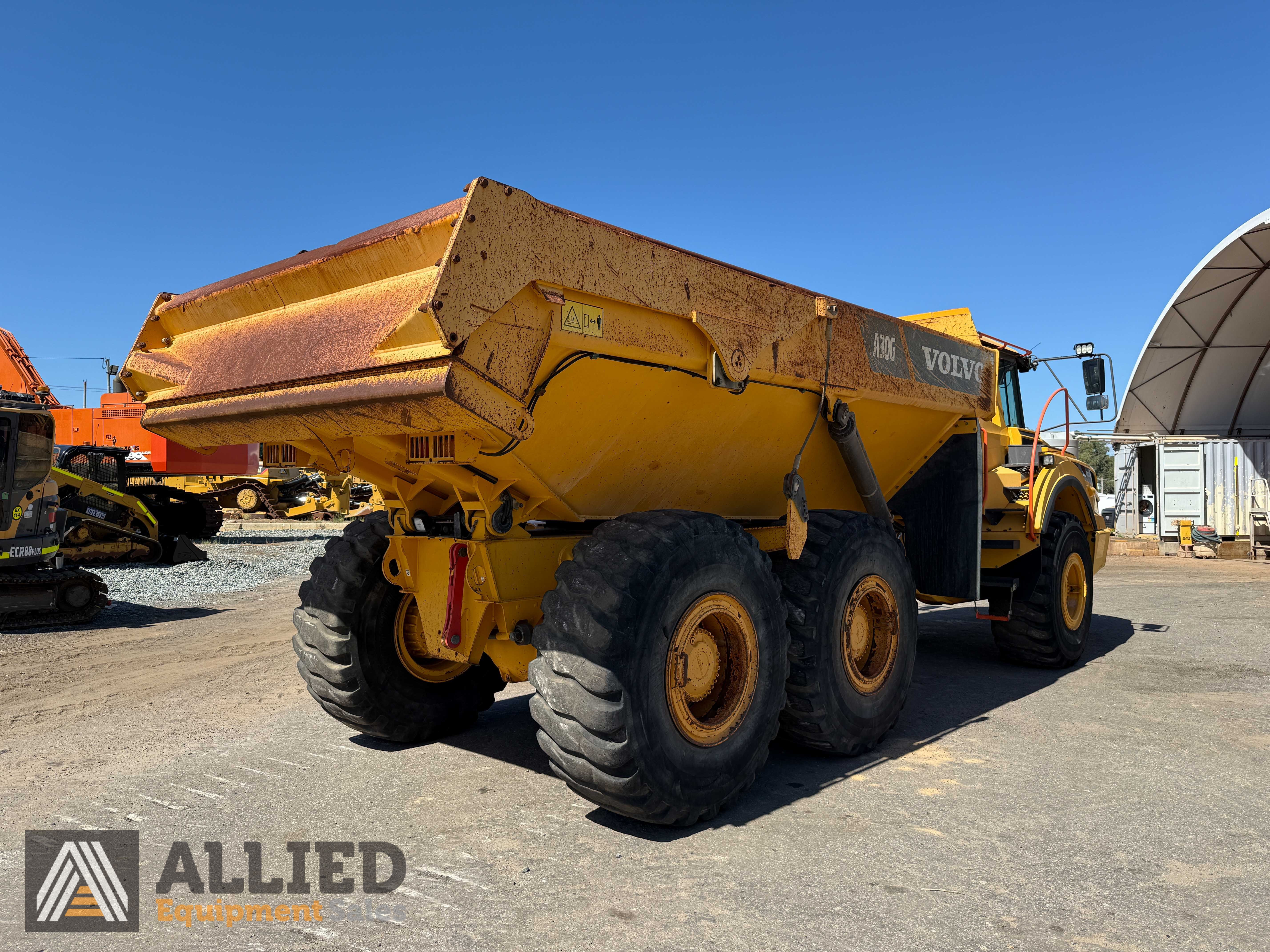 2017 VOLVO A30G ARTICULATED DUMP TRUCK