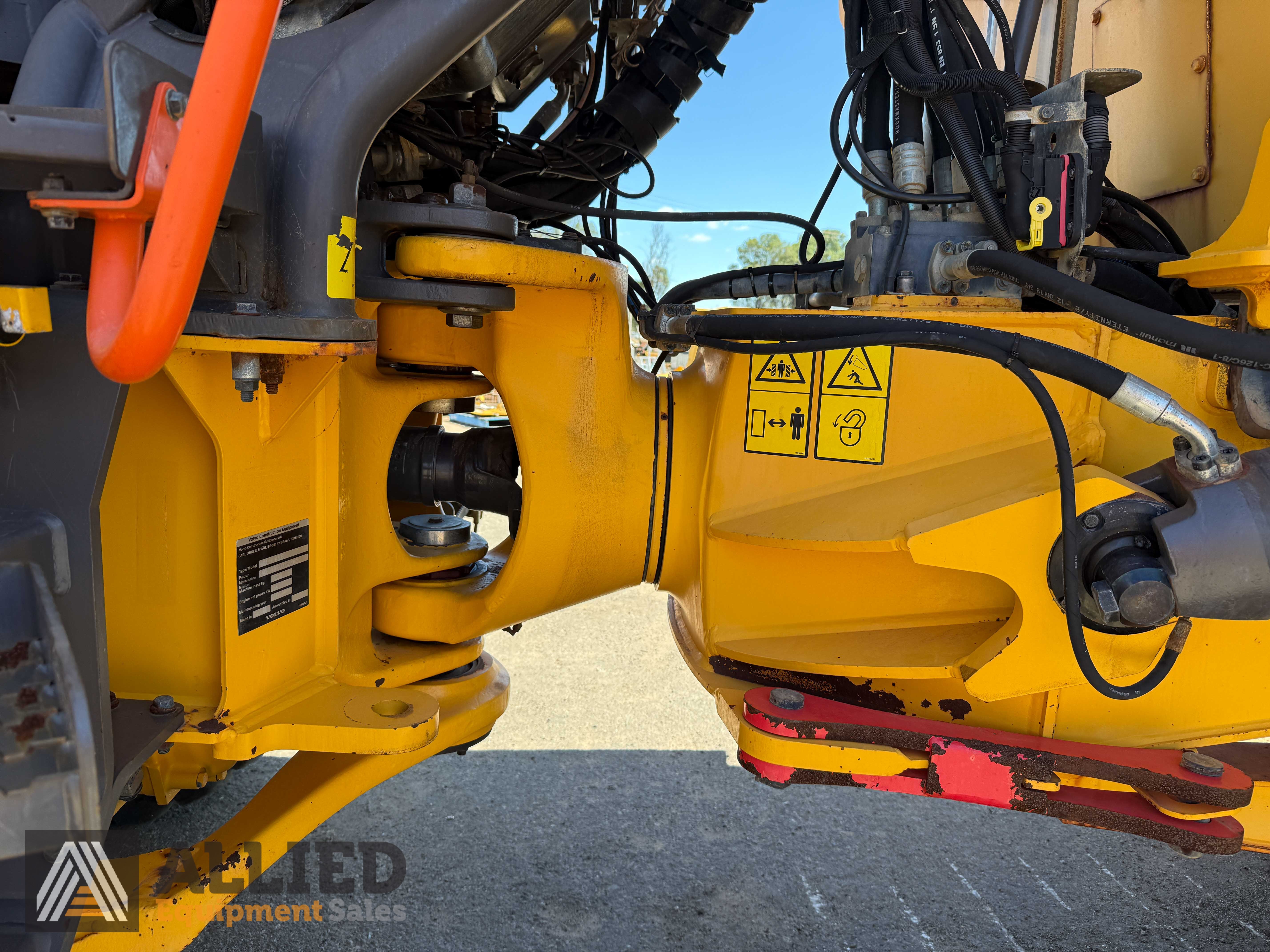 2017 VOLVO A30G ARTICULATED DUMP TRUCK