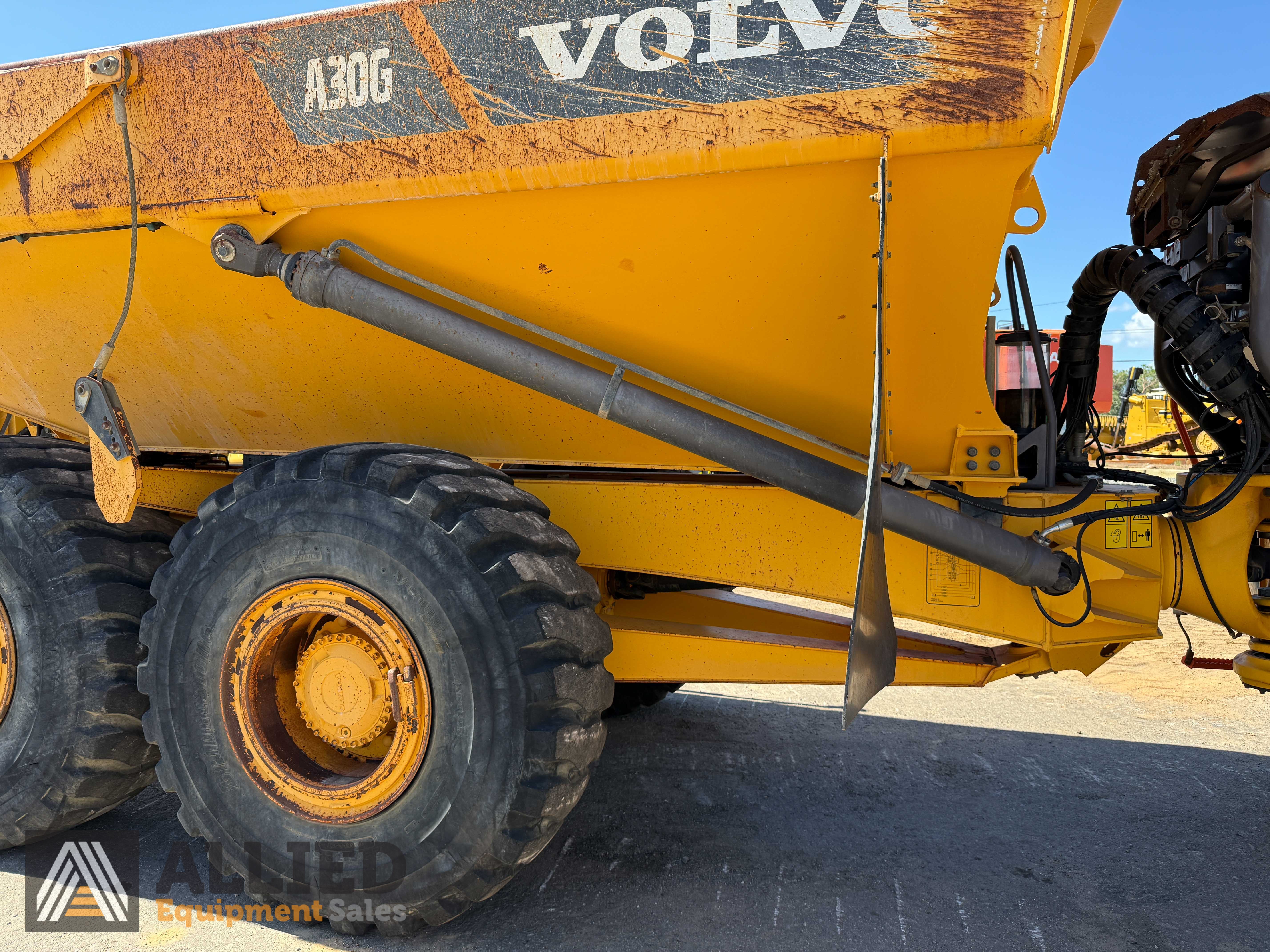 2017 VOLVO A30G ARTICULATED DUMP TRUCK