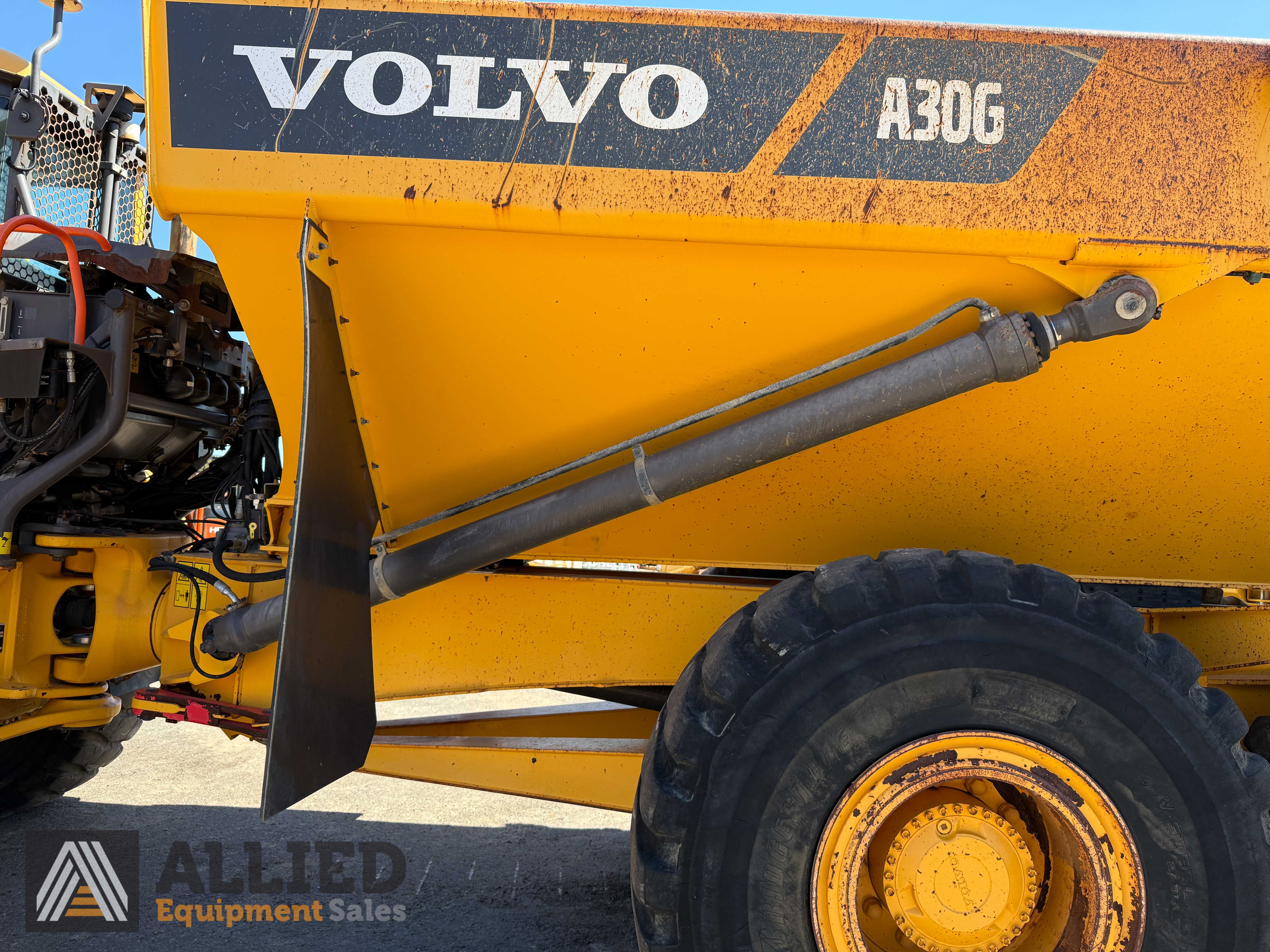 2017 VOLVO A30G ARTICULATED DUMP TRUCK