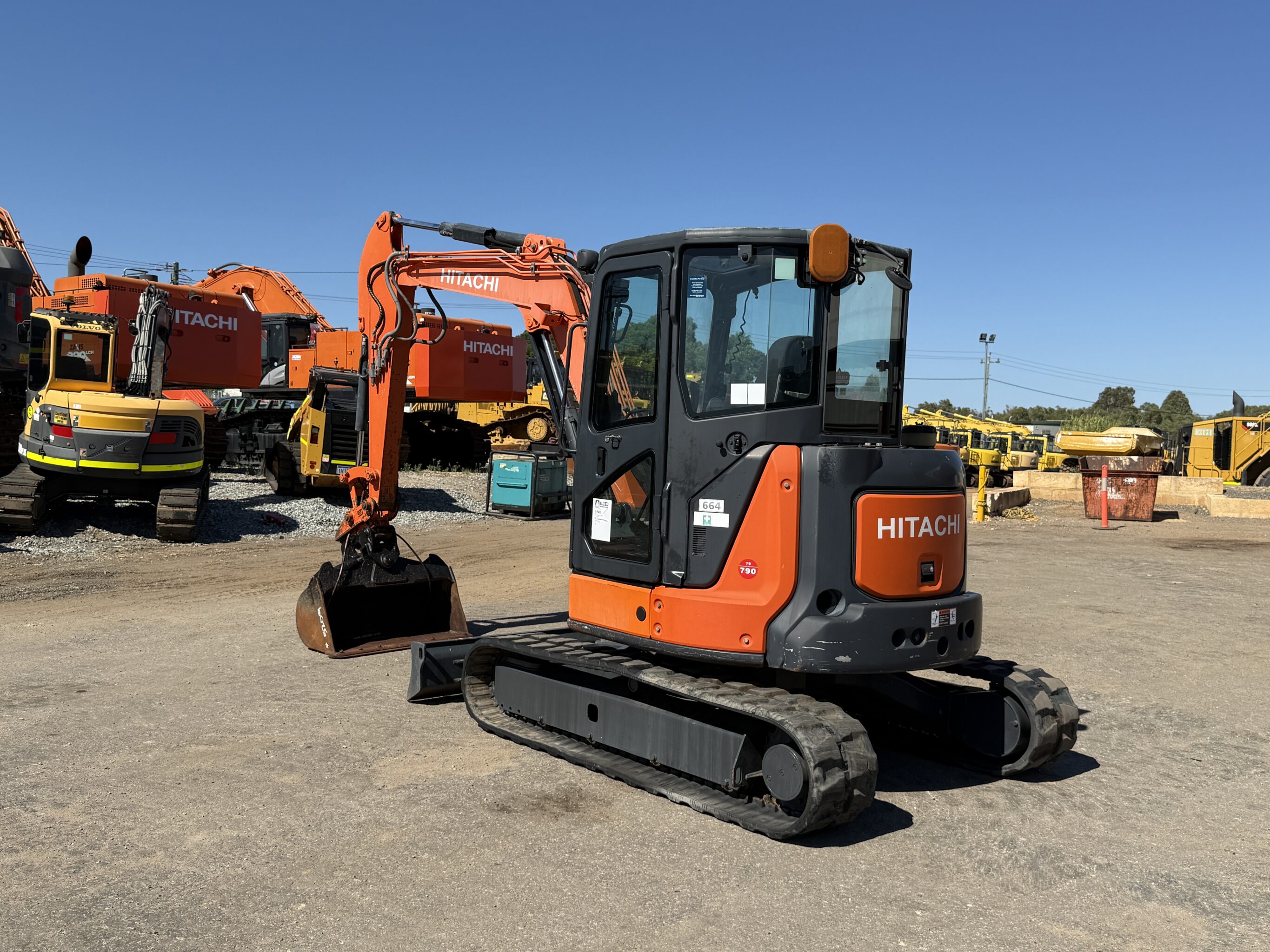 2017 HITACHI ZX55U-5A EXCAVATOR