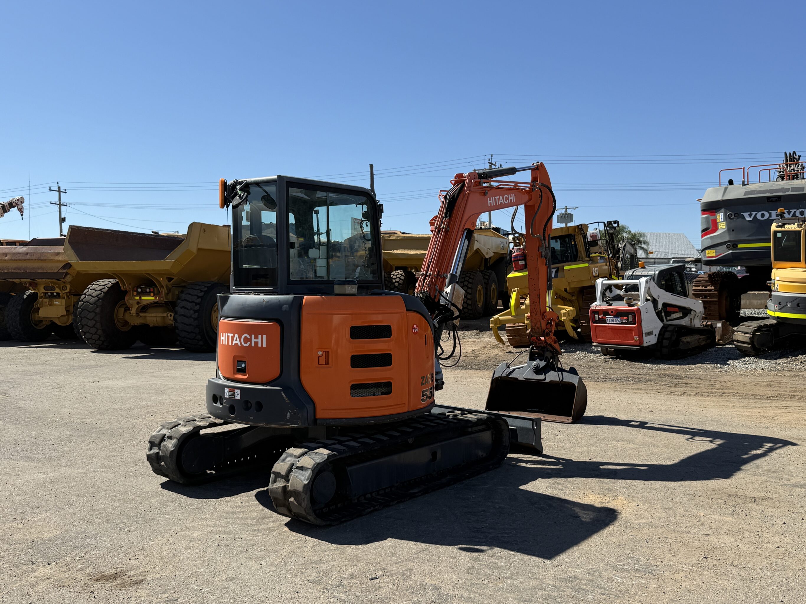 2017 HITACHI ZX55U-5A EXCAVATOR