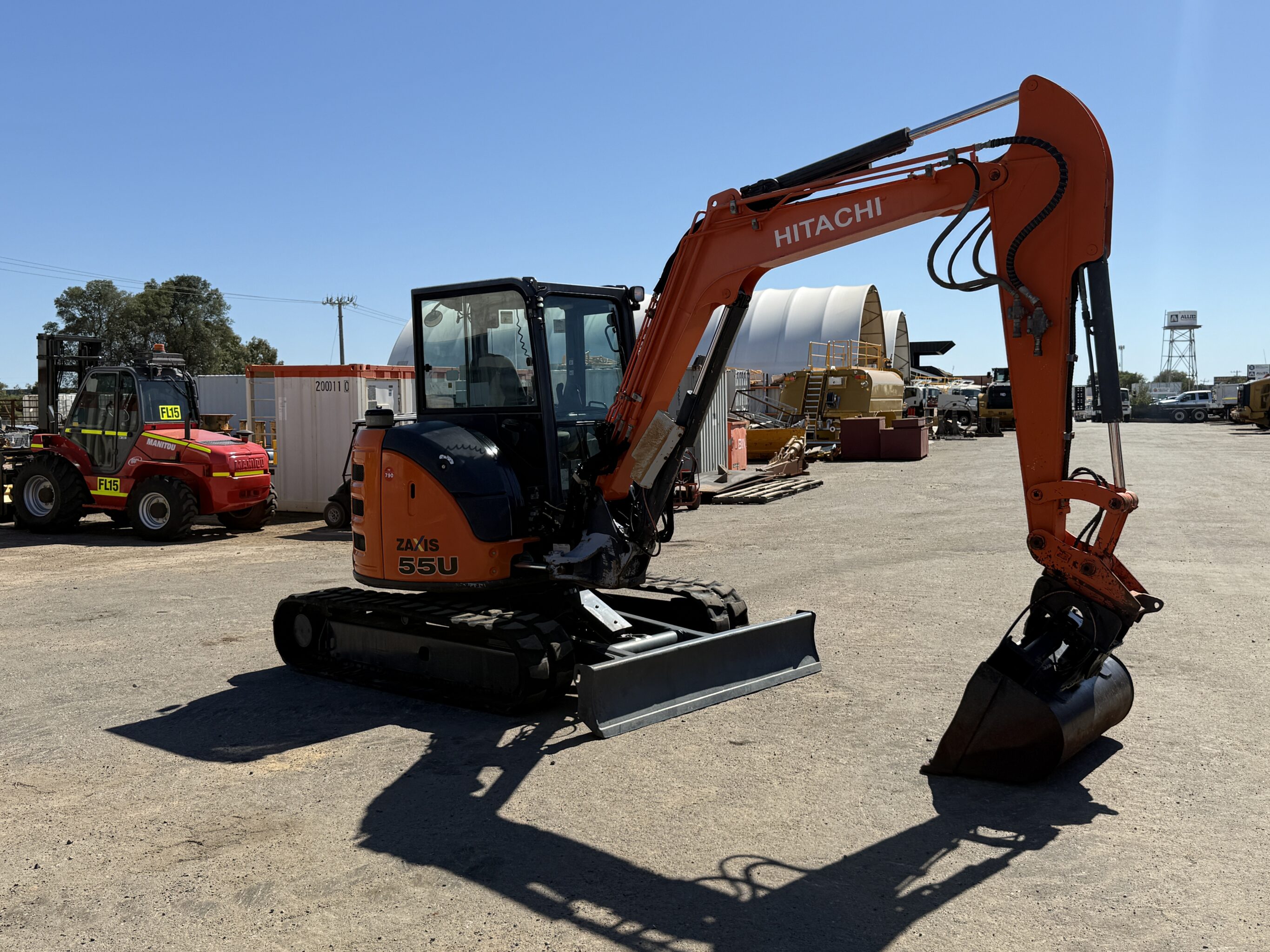2017 HITACHI ZX55U-5A EXCAVATOR