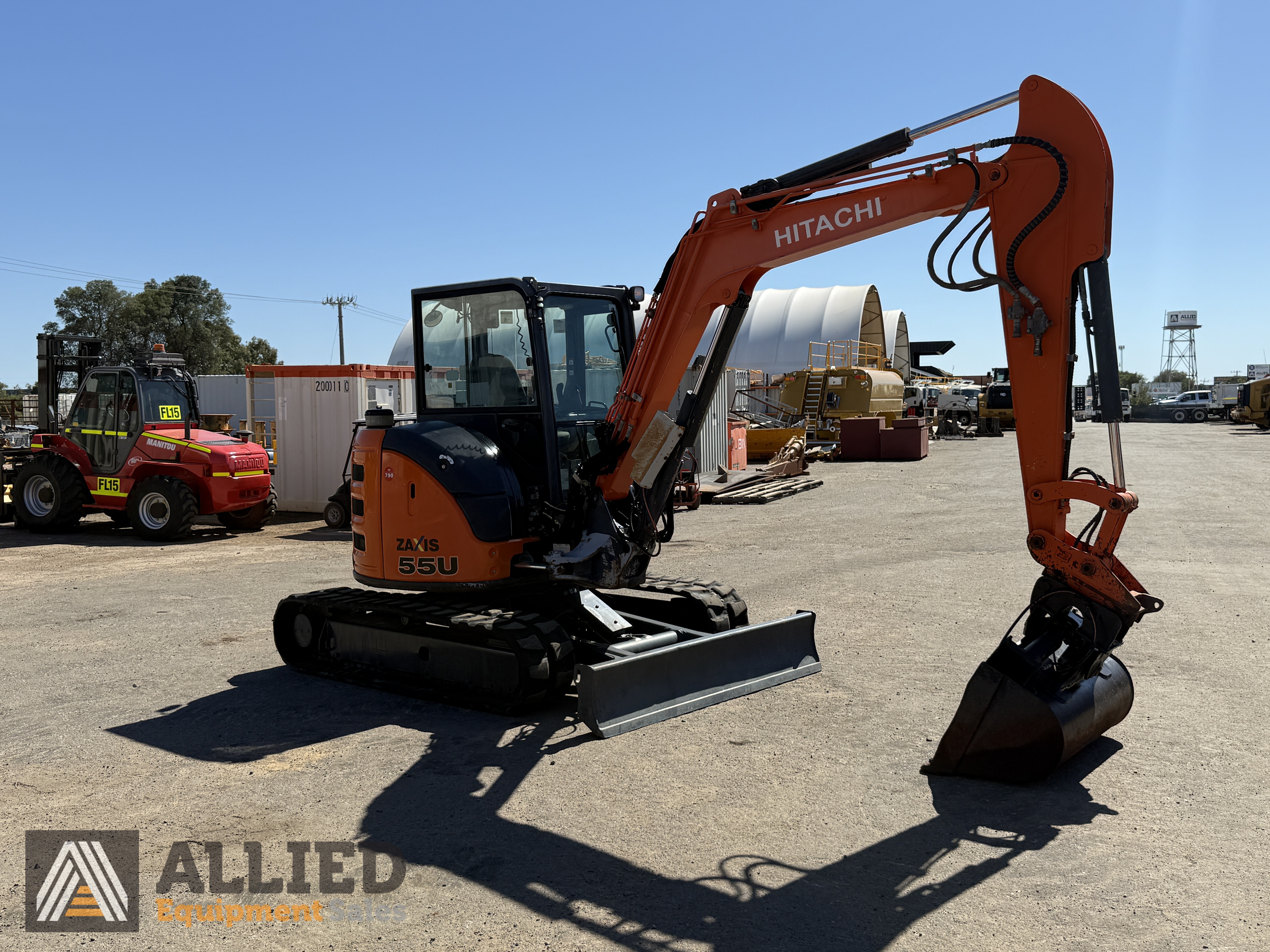 2017 HITACHI ZX55U-5A EXCAVATOR
