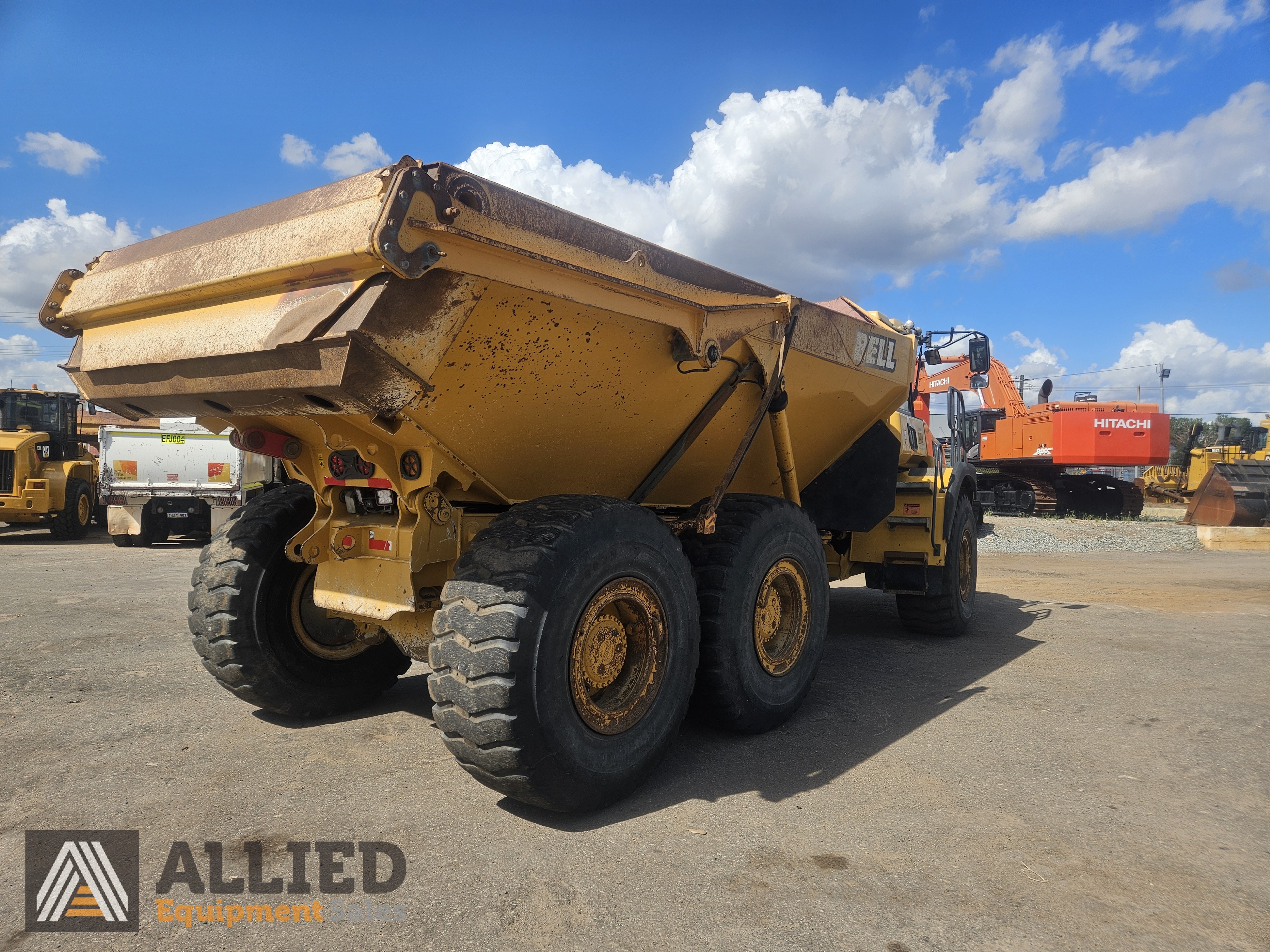 2013 BELL B30E ARTICULATED DUMP TRUCK