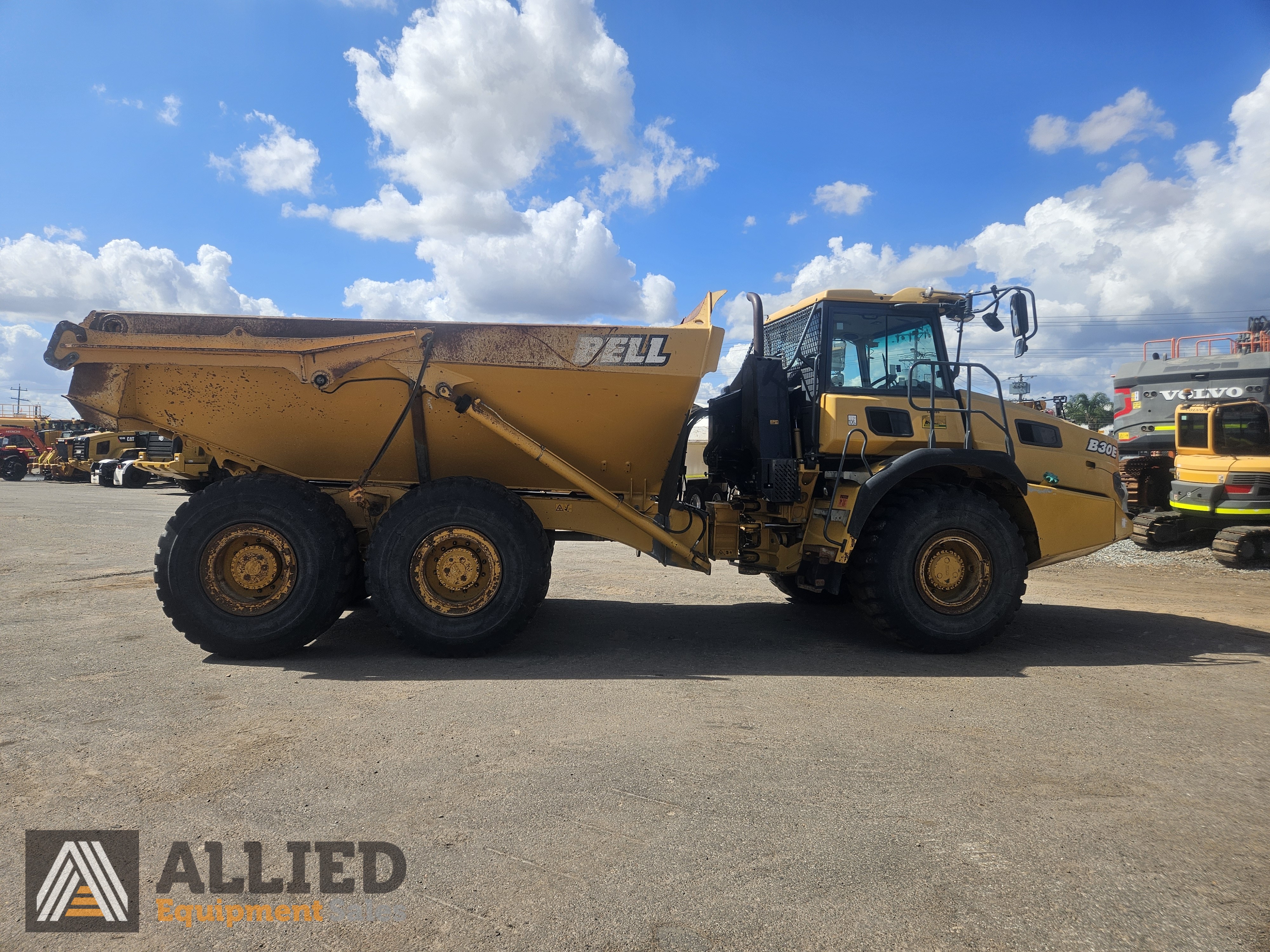 2013 BELL B30E ARTICULATED DUMP TRUCK