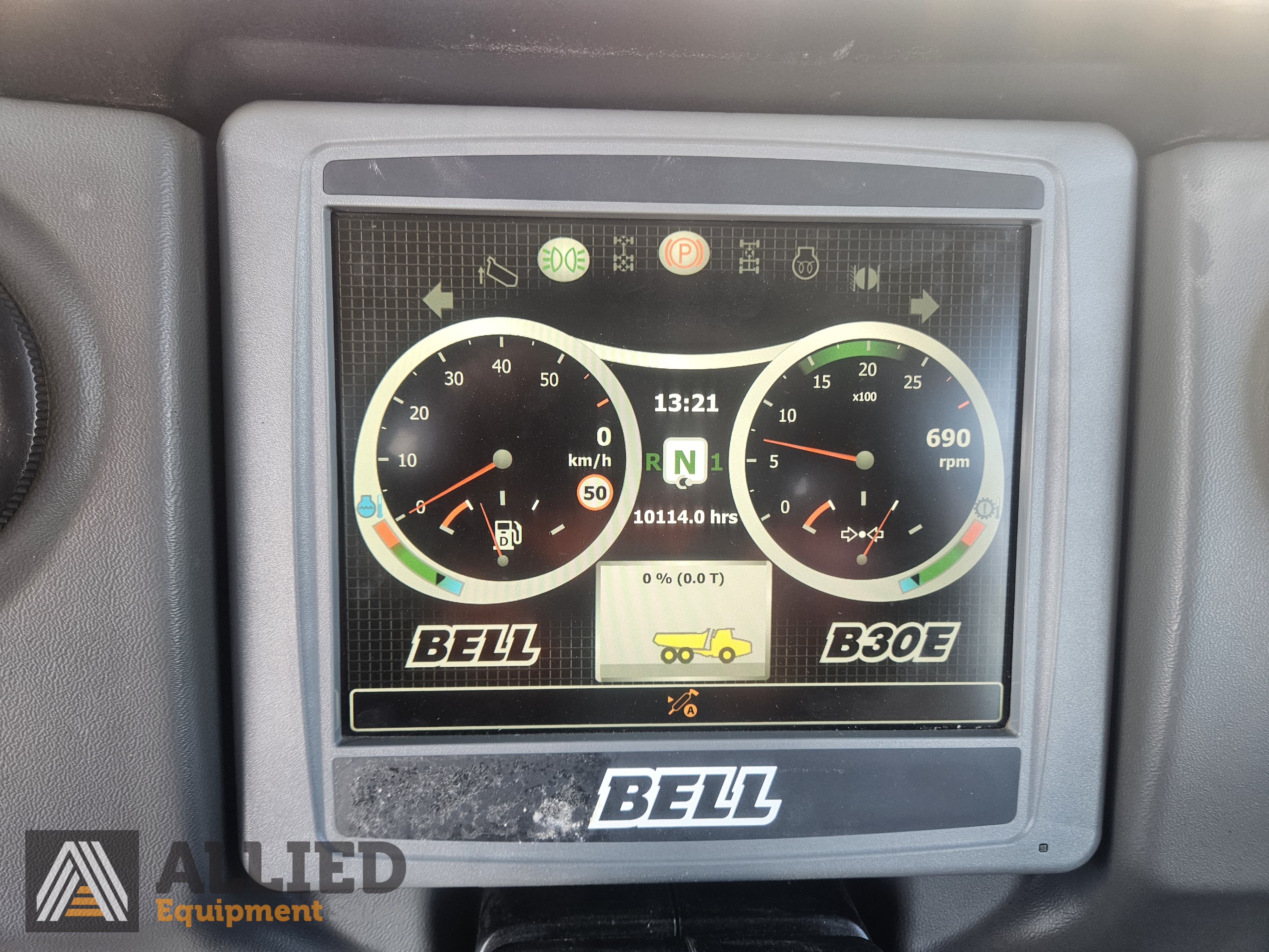 2013 BELL B30E ARTICULATED DUMP TRUCK