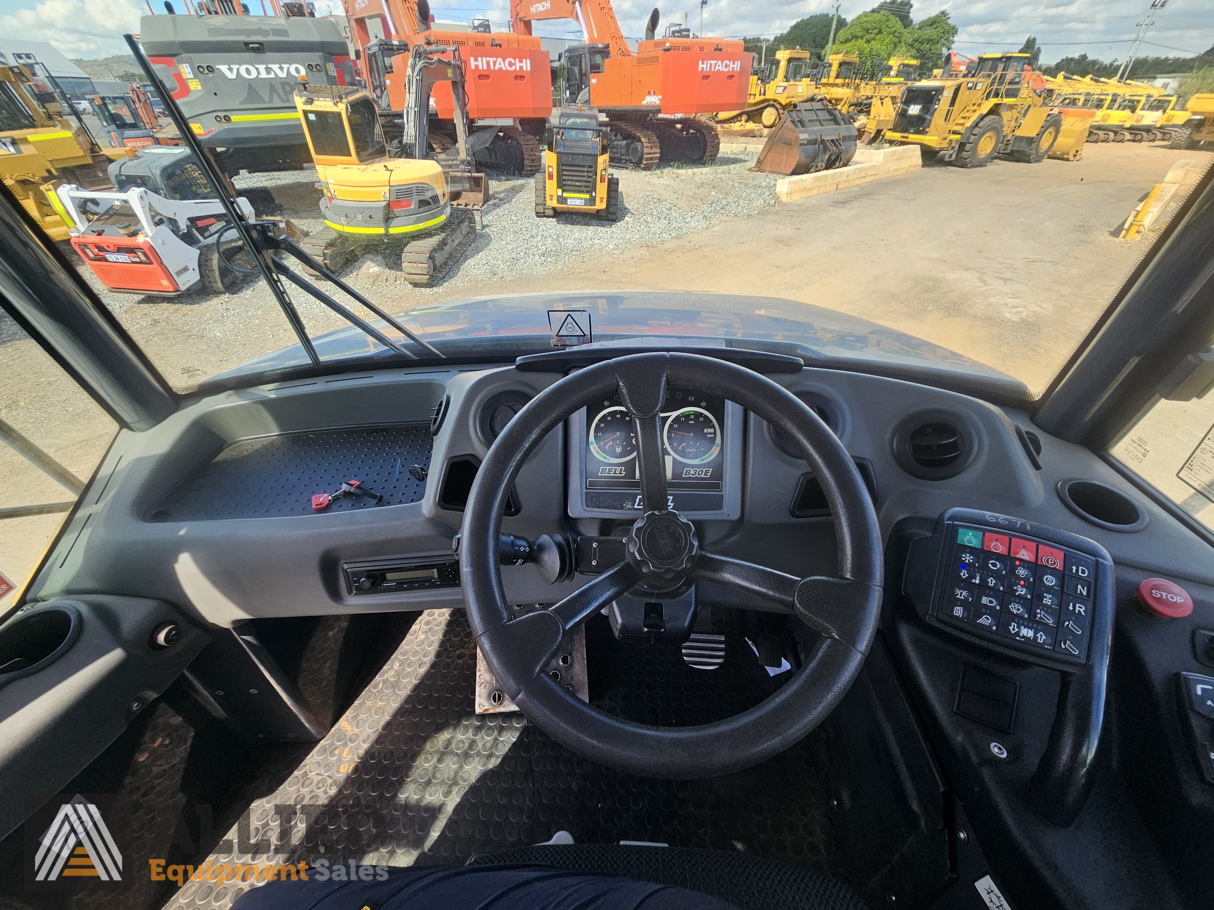 2013 BELL B30E ARTICULATED DUMP TRUCK