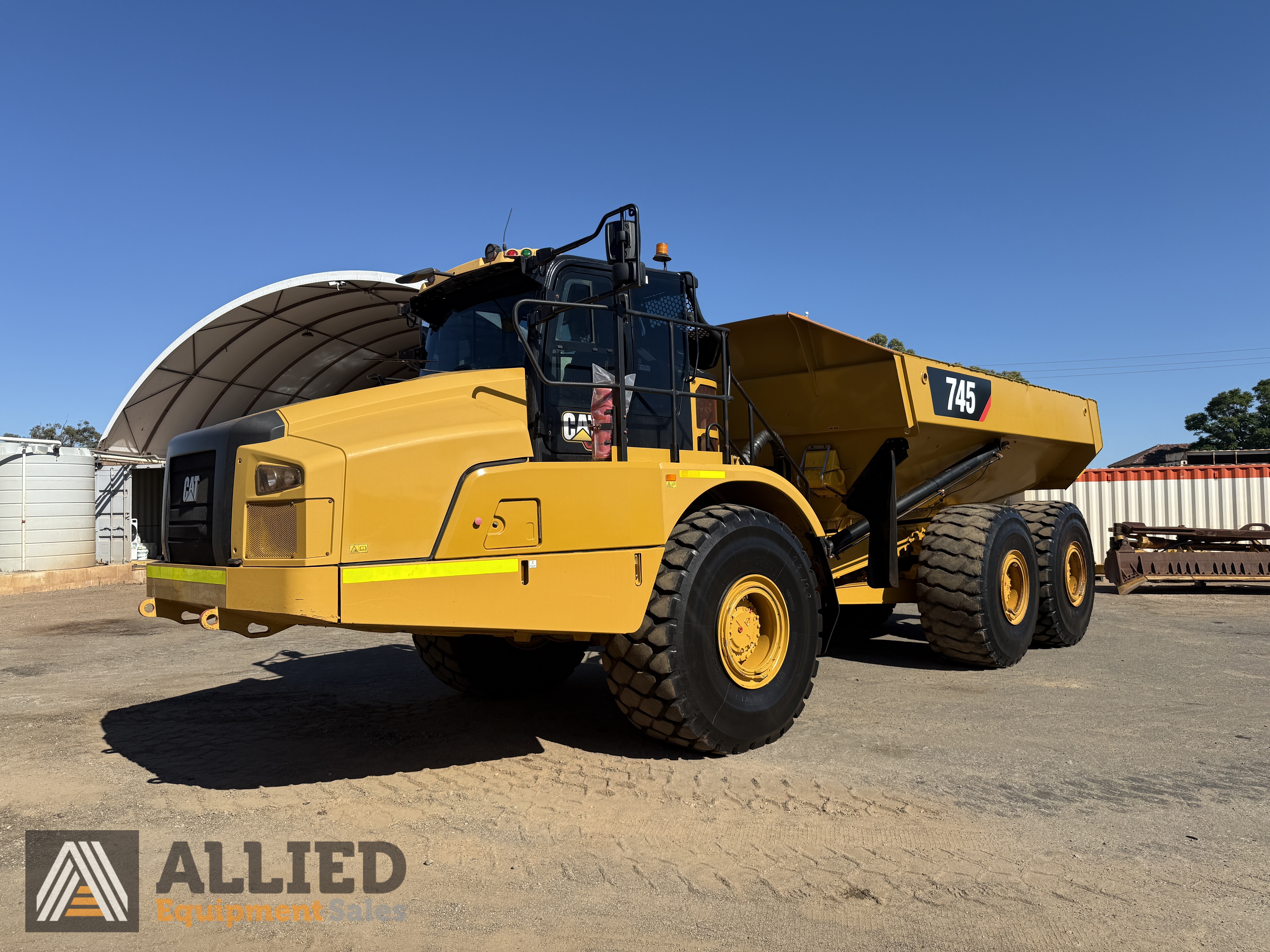 2018 CATERPILLAR 745 ARTICULATED DUMP TRUCK