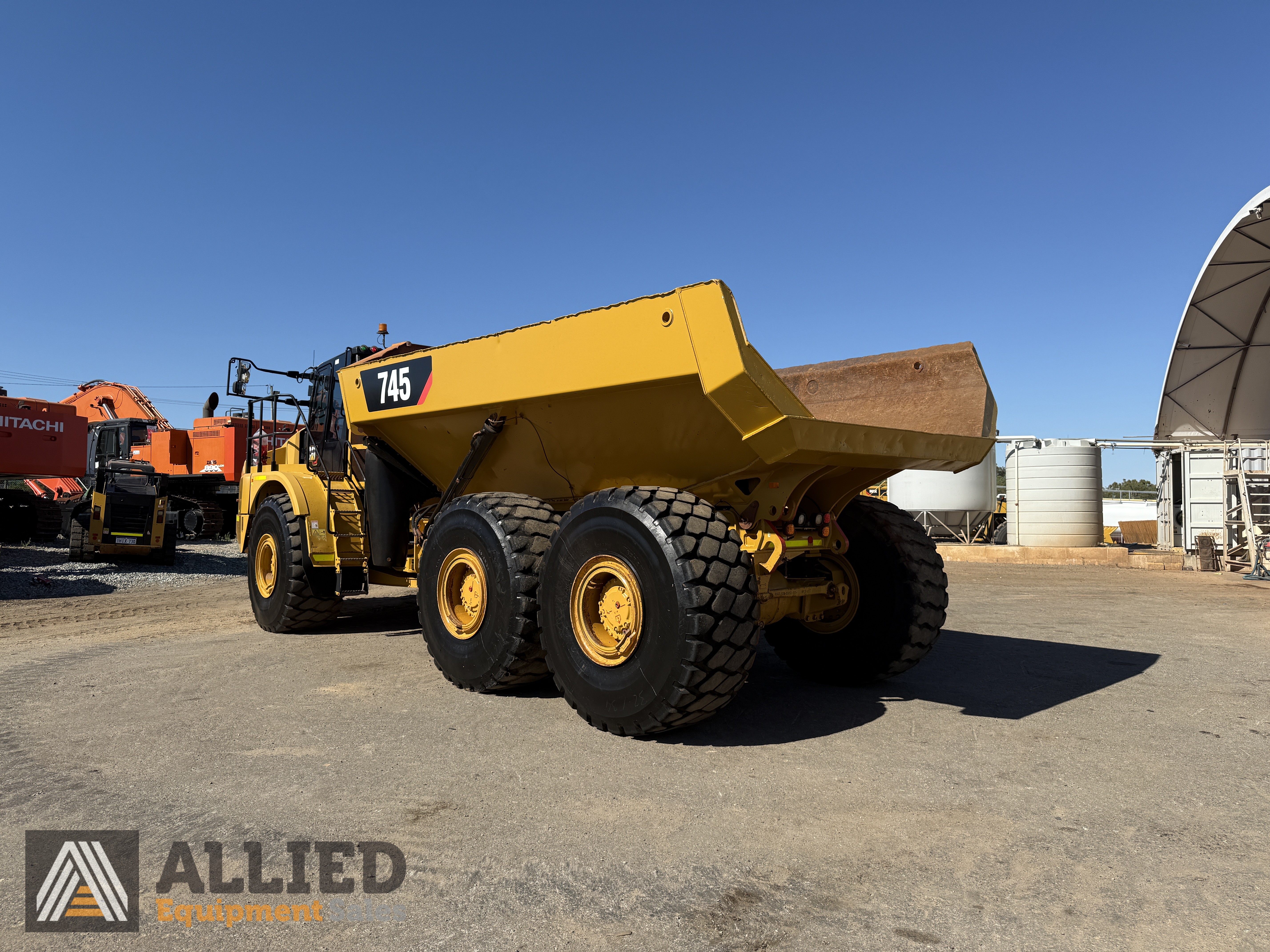 2018 CATERPILLAR 745 ARTICULATED DUMP TRUCK