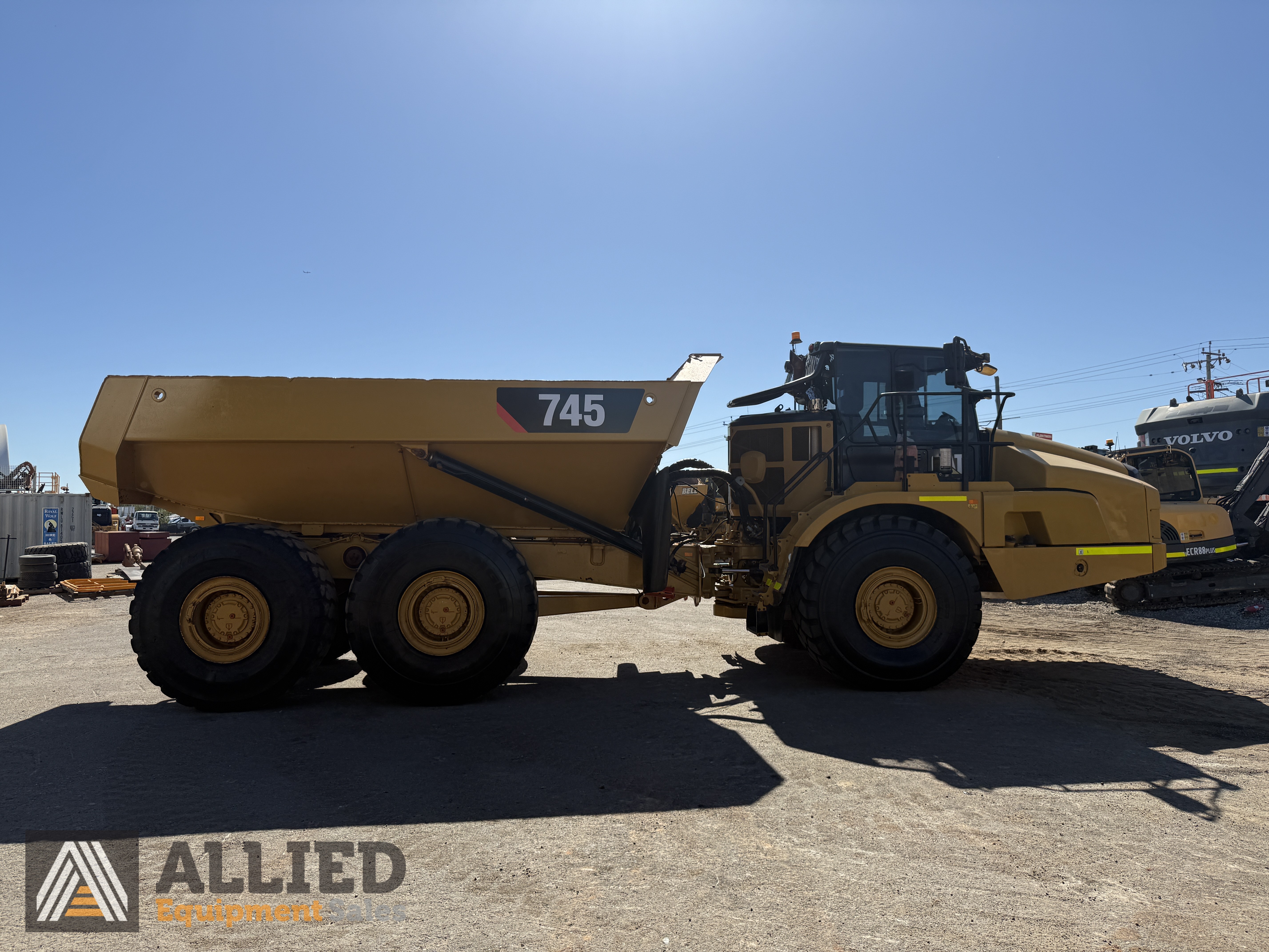 2018 CATERPILLAR 745 ARTICULATED DUMP TRUCK