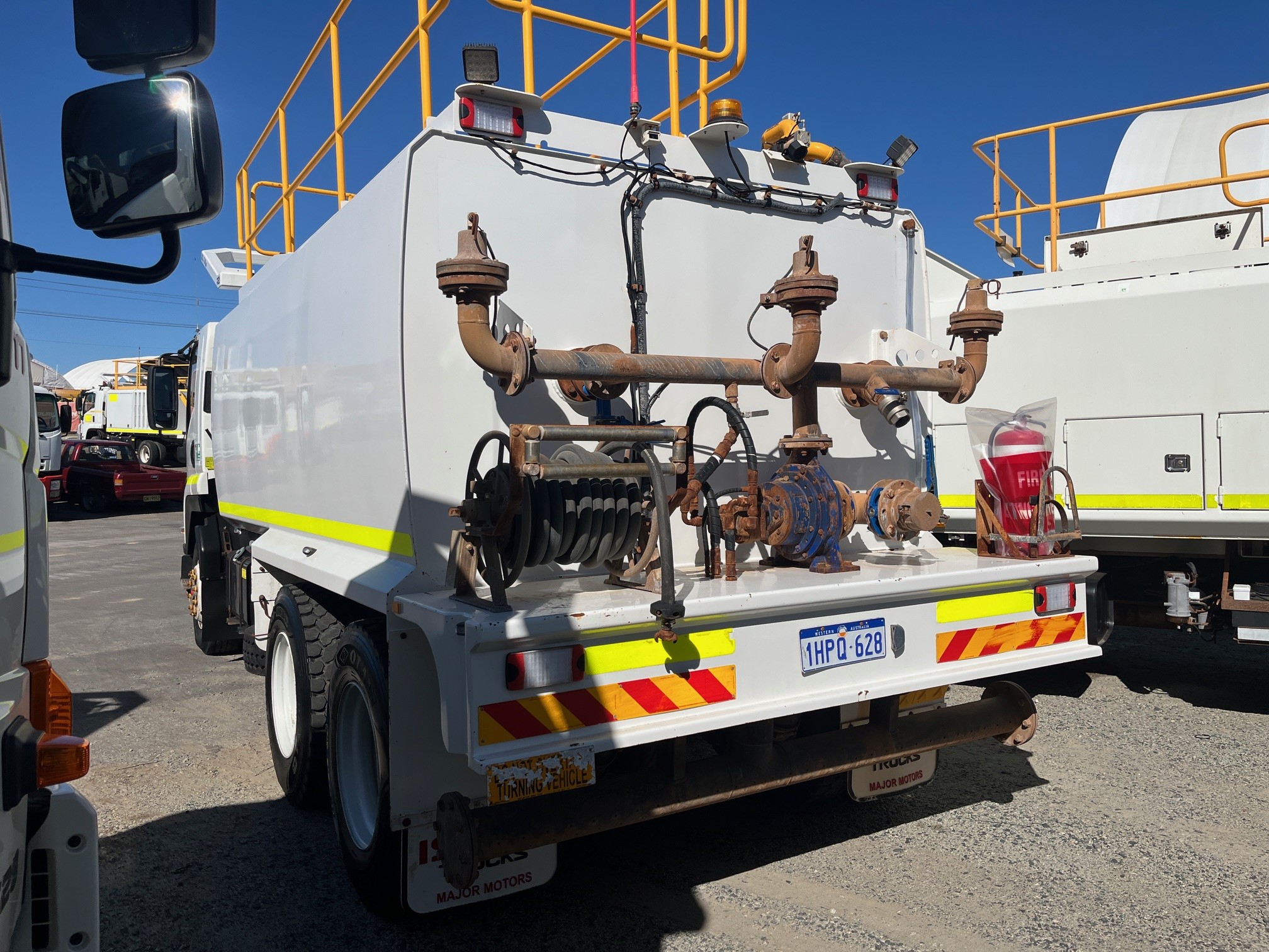 2021 ISUZU FVZ 260-300 WATER TRUCK WITH AES MODULE