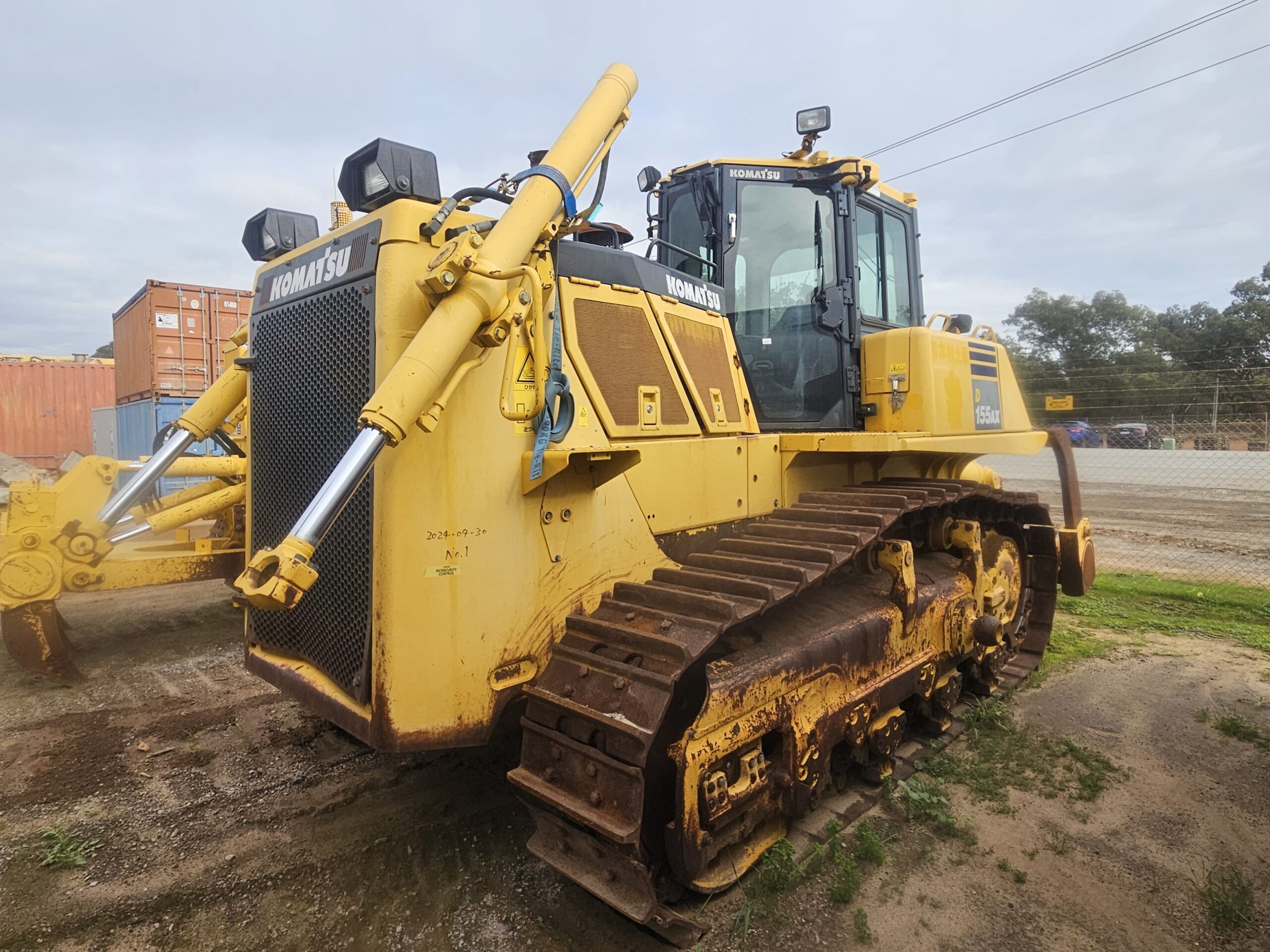 2015 KOMATSU D155AX-7 TRACK TYPE TRACTOR (DOZER)