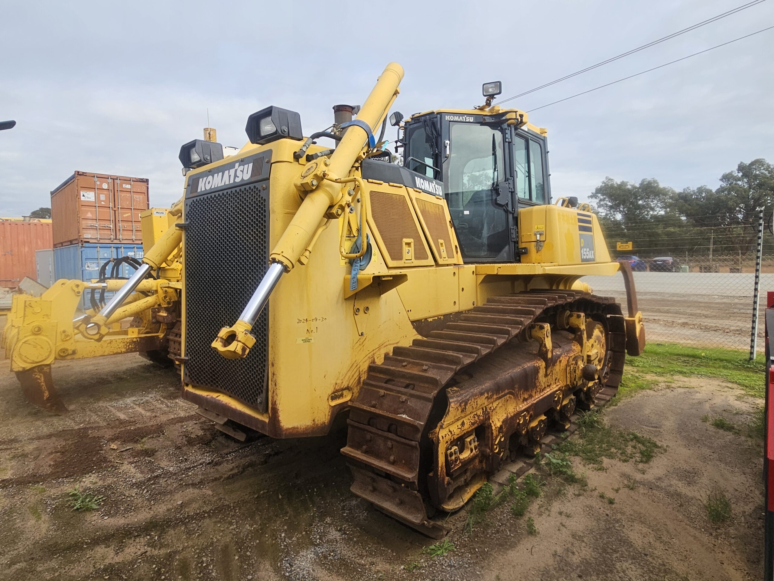 2015 KOMATSU D155AX-7 TRACK TYPE TRACTOR (DOZER)