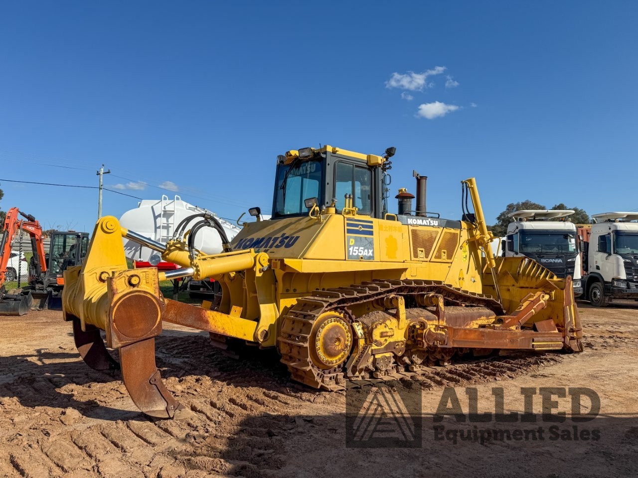 2015 KOMATSU D155AX-7 TRACK TYPE TRACTOR (DOZER)