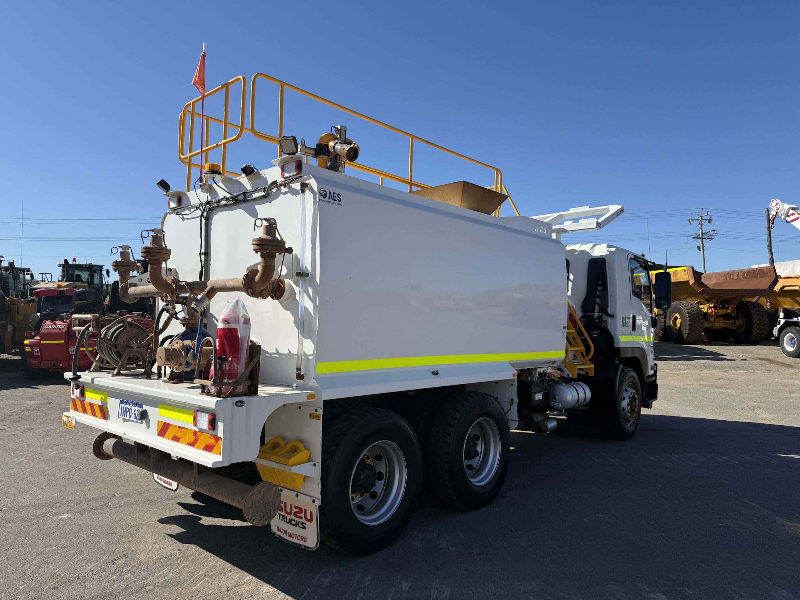 2021 ISUZU FVZ 260-300 WATER TRUCK WITH AES MODULE