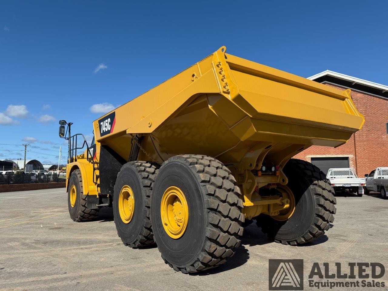 2017 CATERPILLAR 745C ARTICULATED DUMP TRUCK