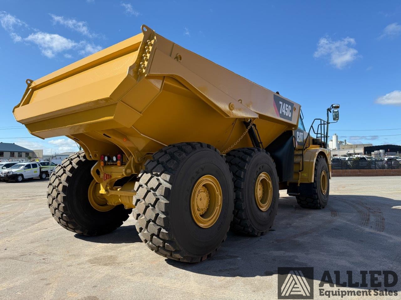 2017 CATERPILLAR 745C ARTICULATED DUMP TRUCK