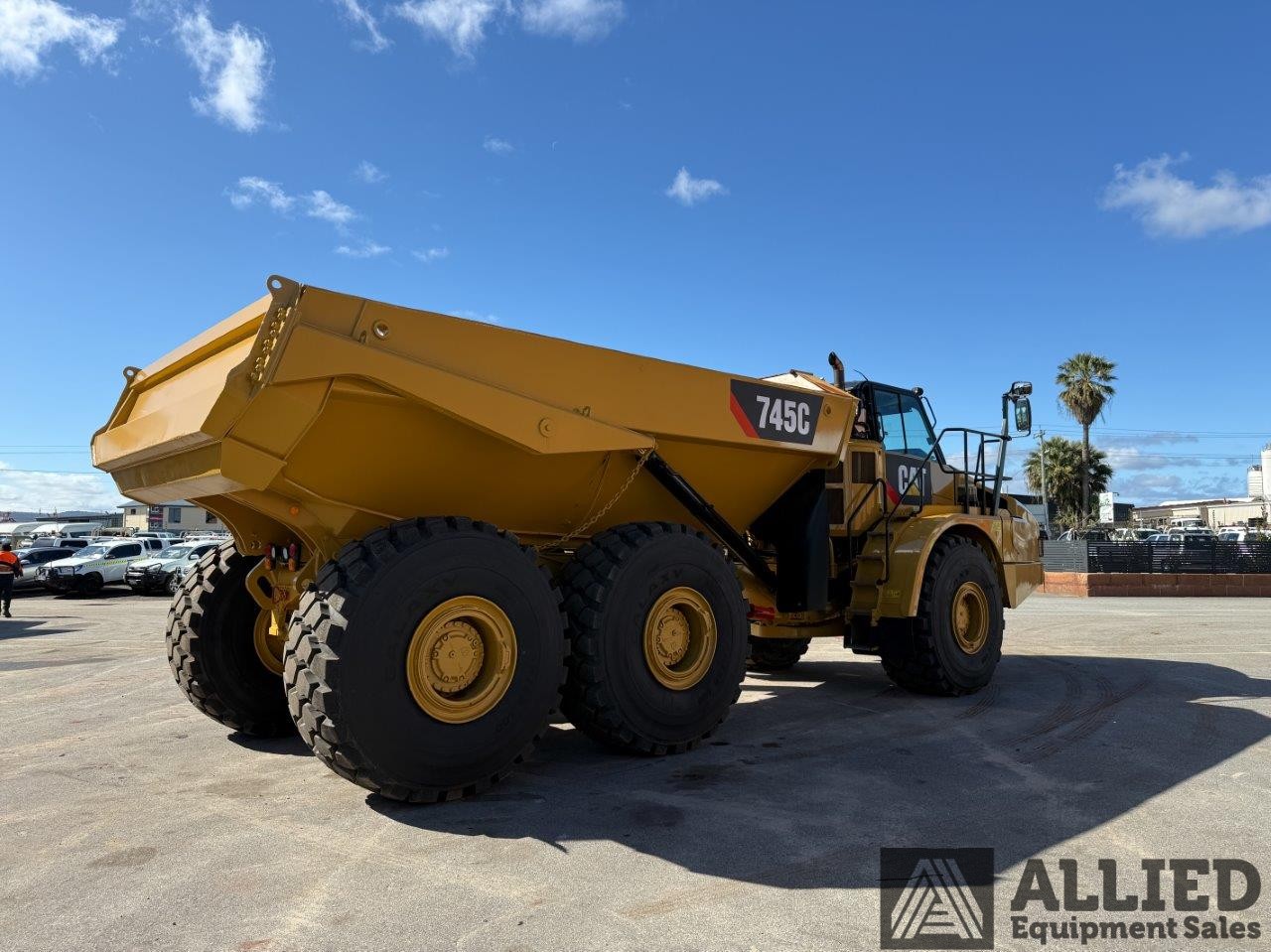 2017 CATERPILLAR 745C ARTICULATED DUMP TRUCK