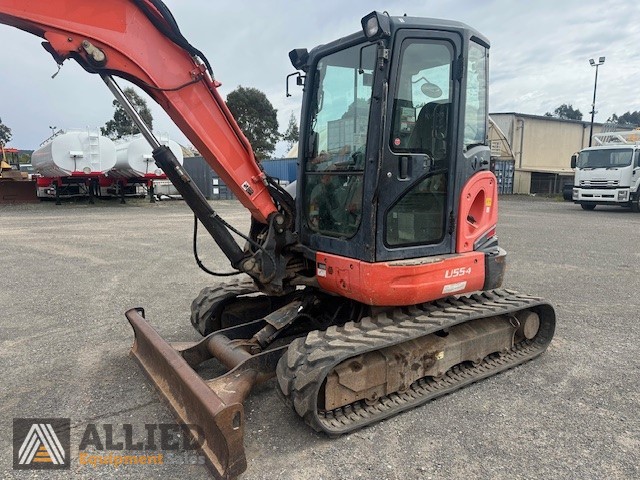 2014 KUBOTA U55 MINI EXCAVATOR