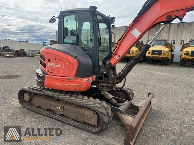 2014 KUBOTA U55 MINI EXCAVATOR