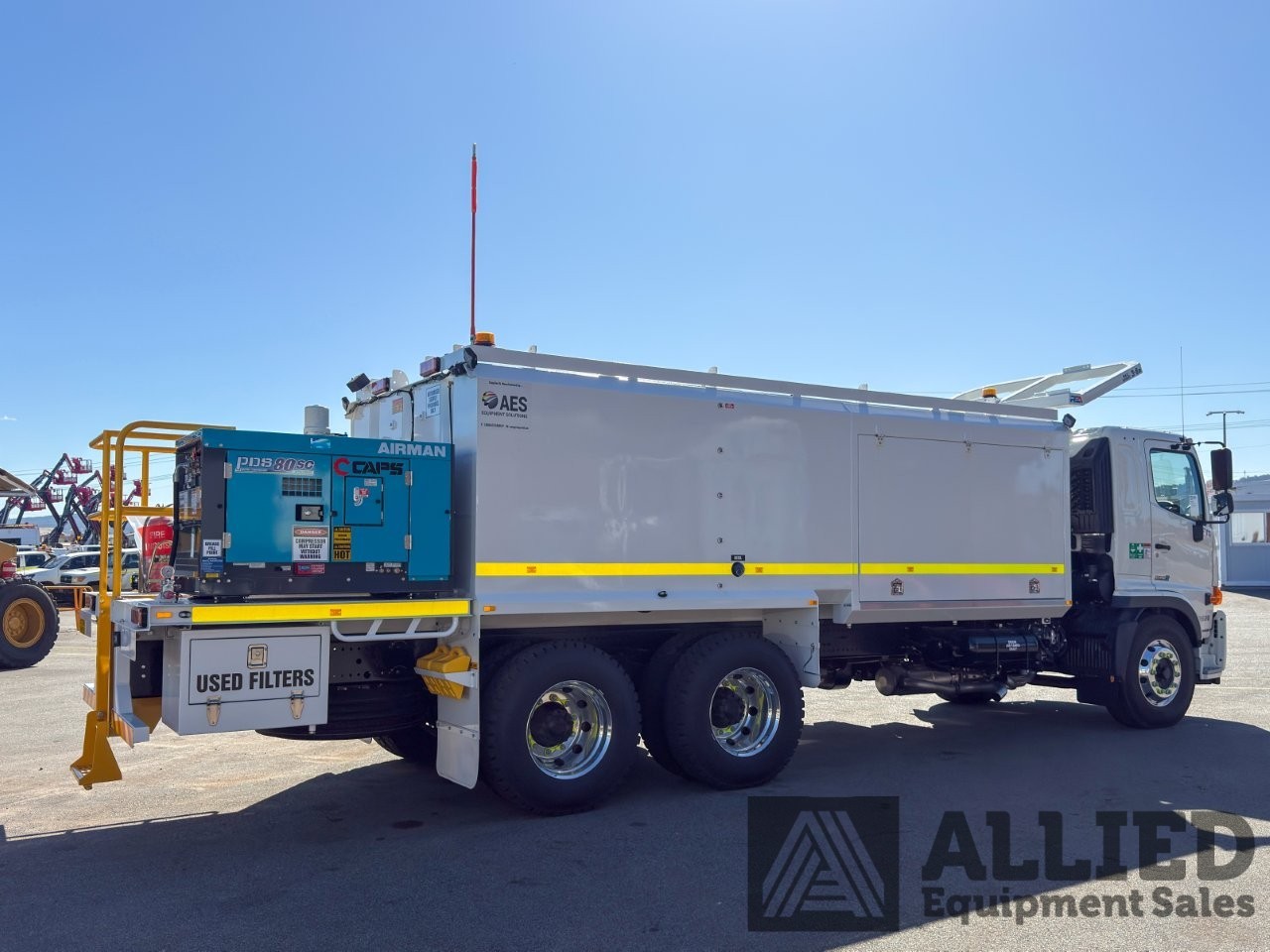 2024 HINO FM500 SERVICE TRUCK C/W AES 7000 SERVICE MODULE