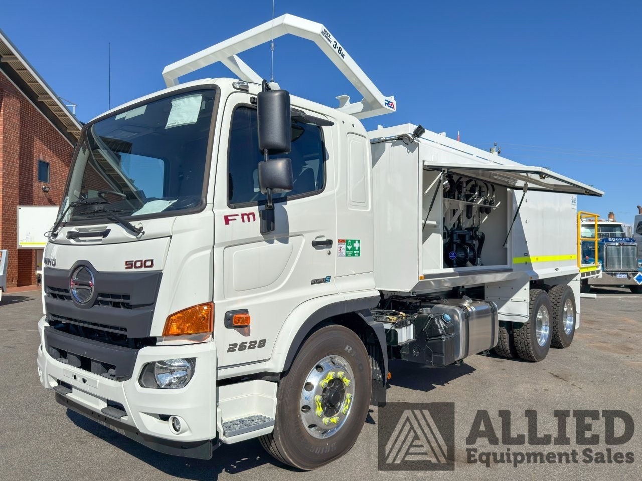 2024 HINO FM500 SERVICE TRUCK C/W AES 7000 SERVICE MODULE