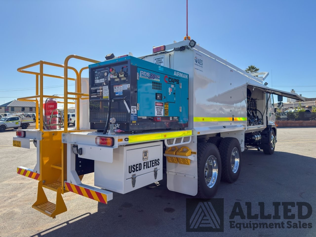 2024 HINO FM500 SERVICE TRUCK C/W AES 7000 SERVICE MODULE