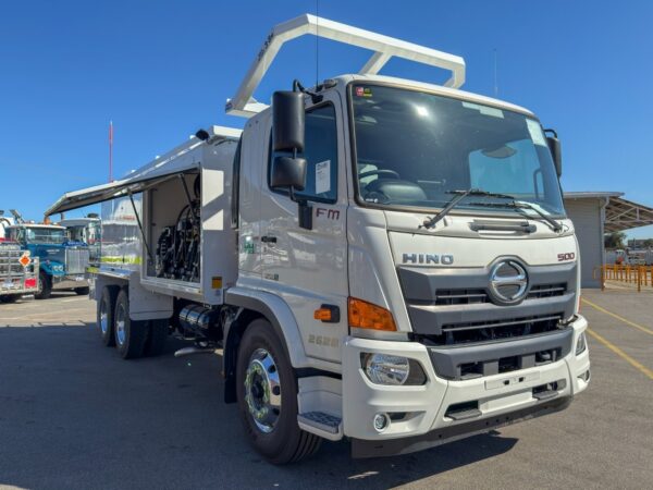2024 HINO FM500 SERVICE TRUCK C/W AES 7000 SERVICE MODULE