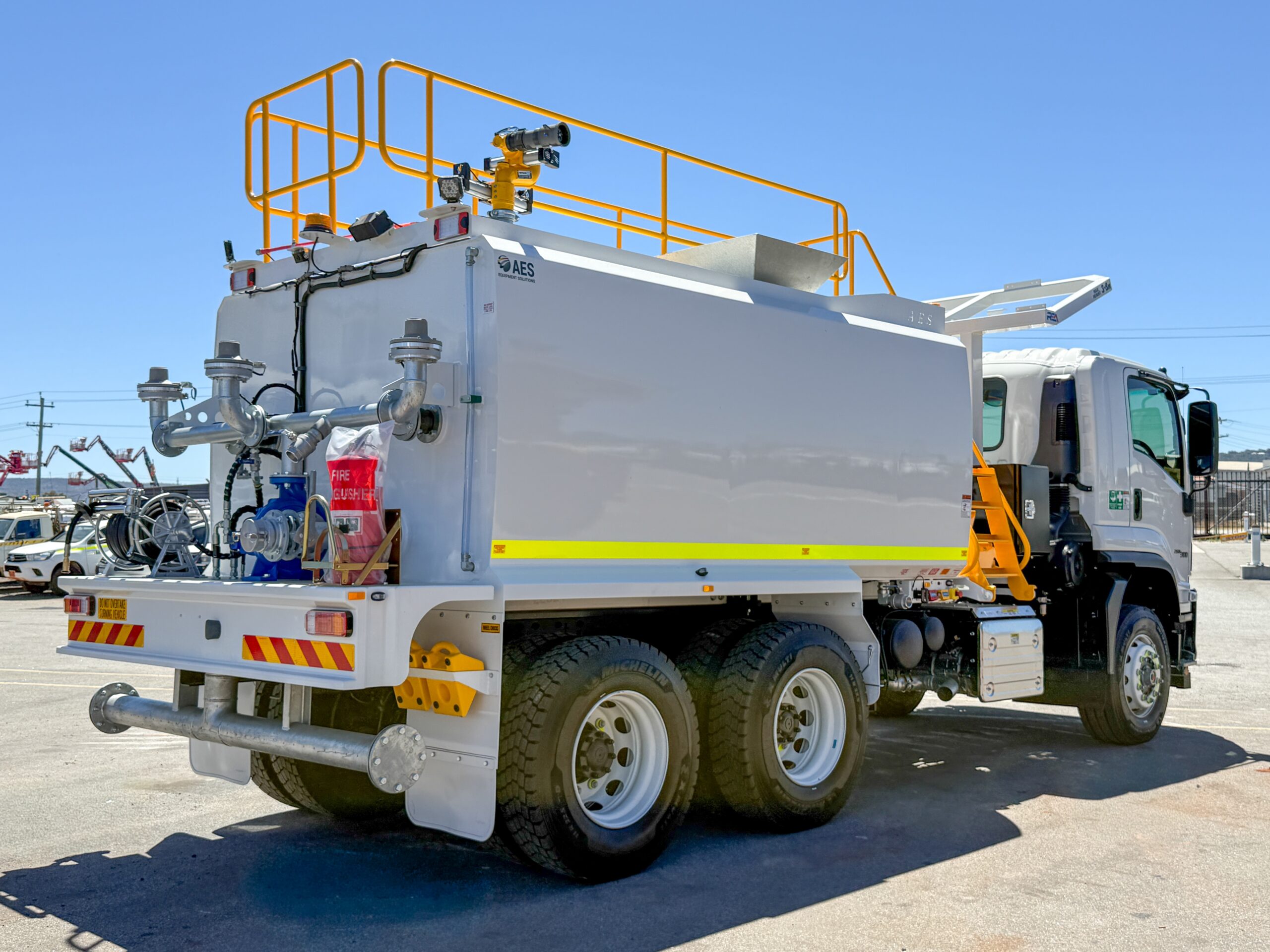 2025 ISUZU FVZ260-300 6X4 MLWB WATER TRUCK C/W AES 14,000L WATER MODULE